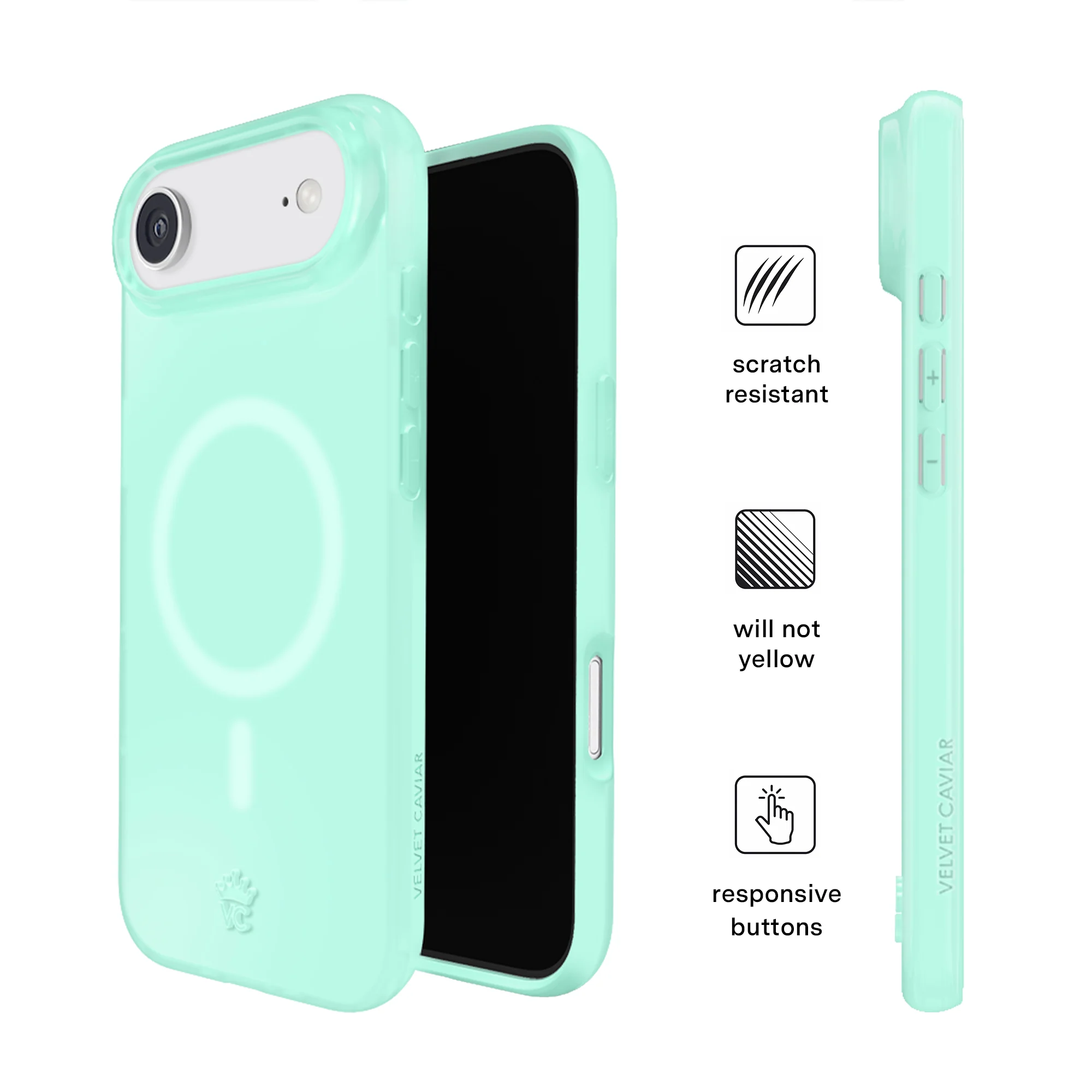 Mint Jelly iPhone Case - Image 65