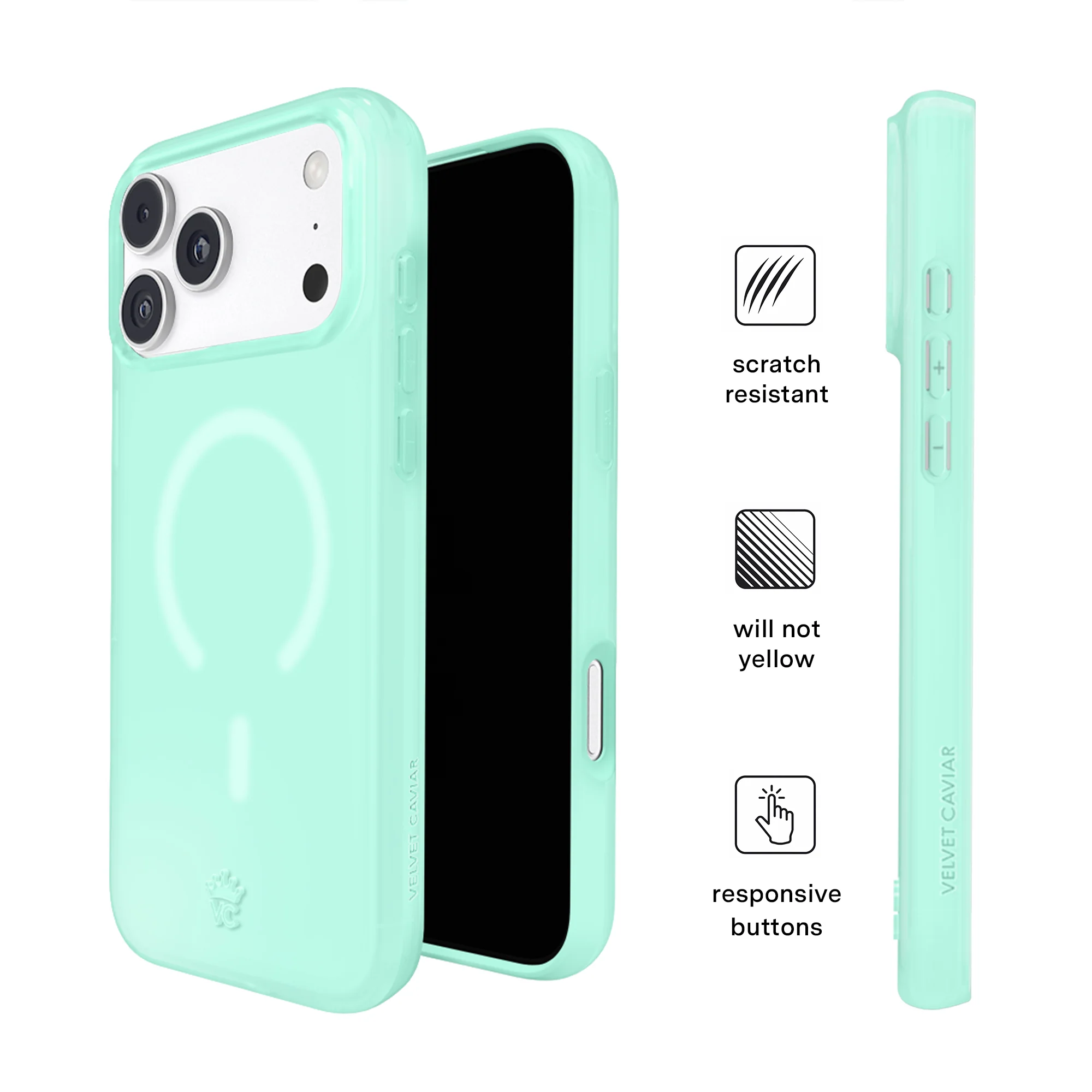 Mint Jelly iPhone Case - Image 75