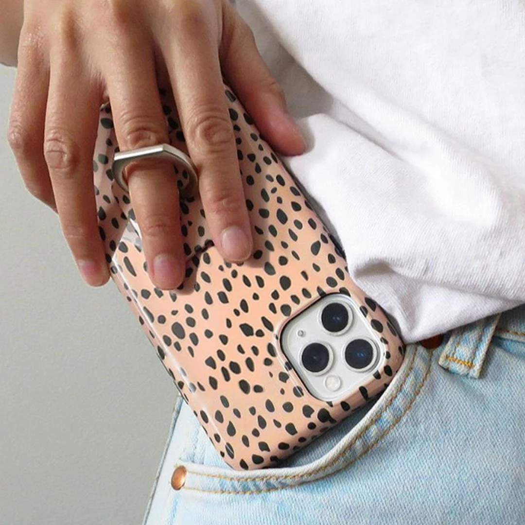Spotted Nude Cheetah iPhone Case - Image 97