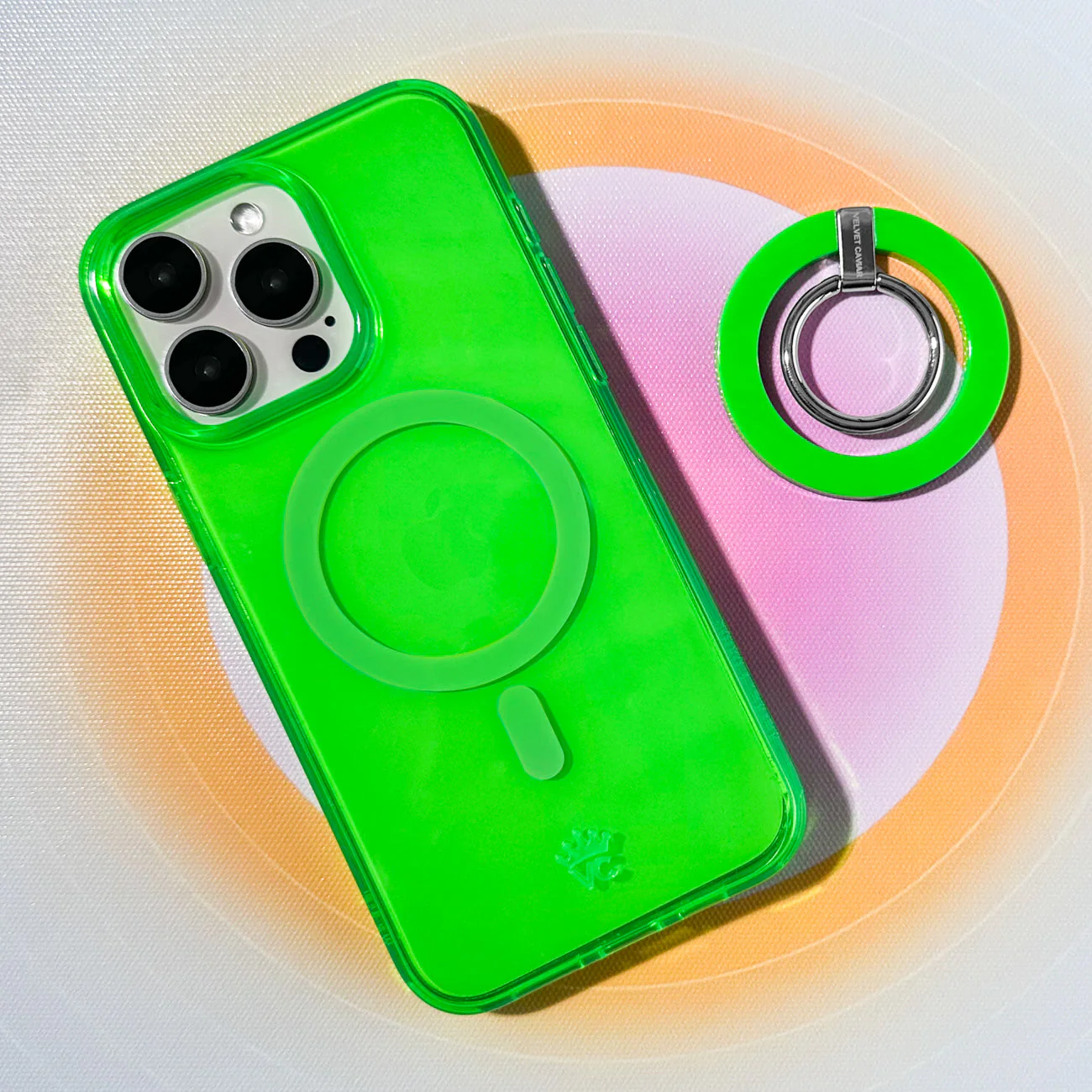 Neon Green Clear iPhone Case - Image 156