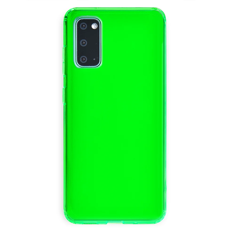 Neon Green Clear Samsung Case - Image 36