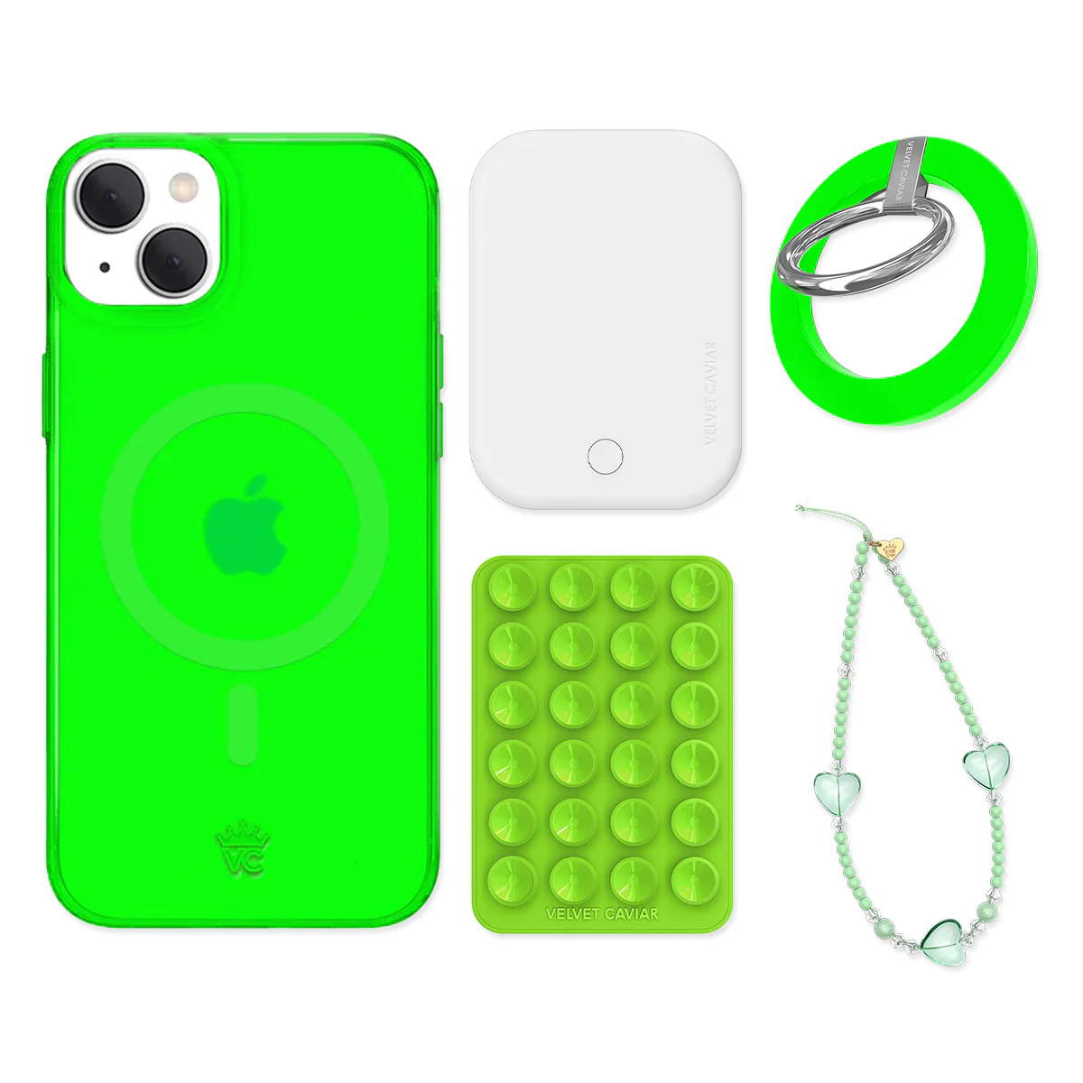 Neon Green iPhone Bundle Set - Grip - Image 5