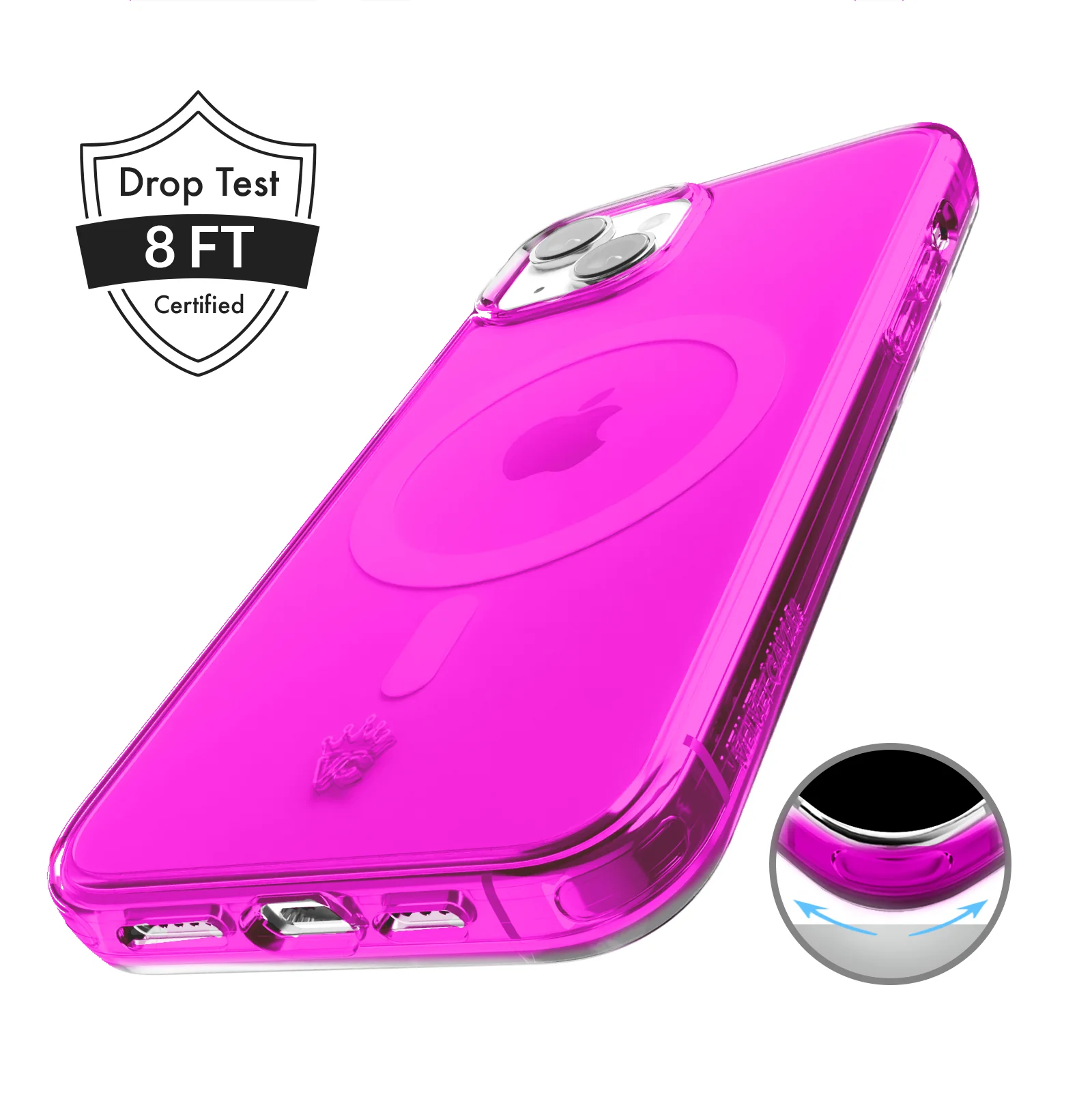 Neon Purple iPhone Case - Image 98
