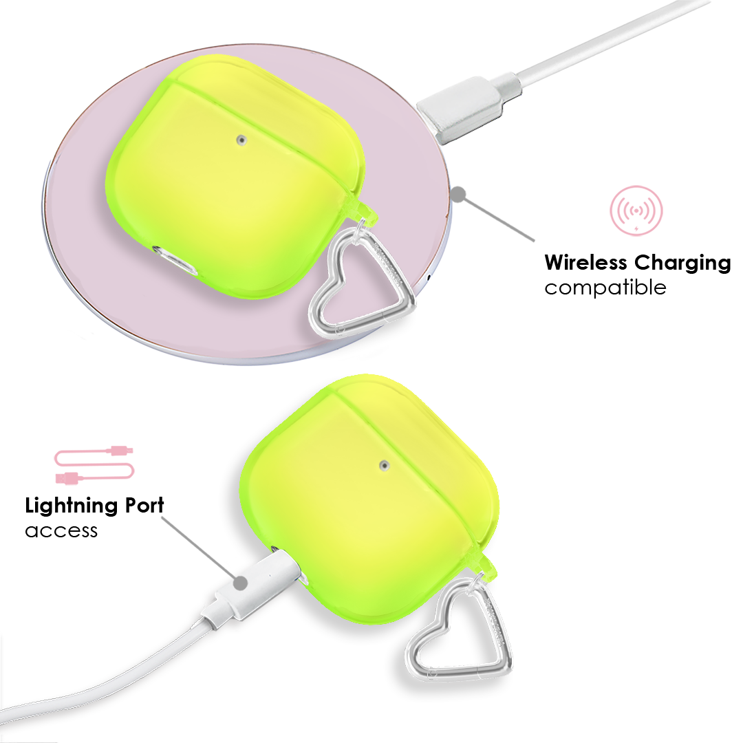 Neon Yellow AirPods Case - Image 18
