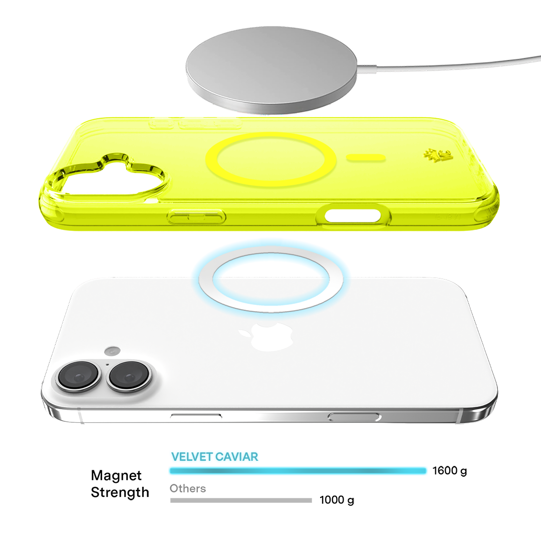 Neon Yellow Clear iPhone Case - Image 157