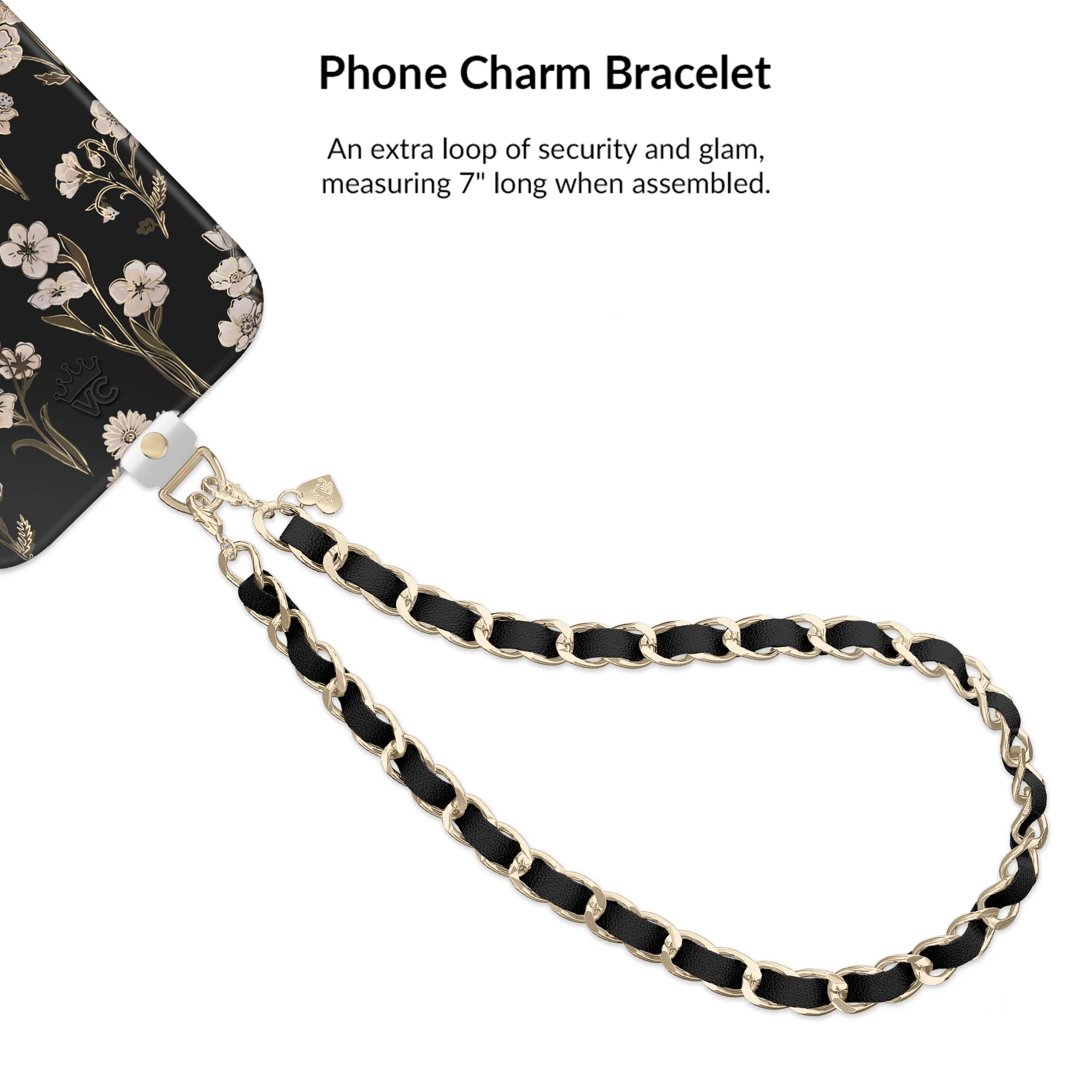 Nightbloom Gold Chrome Floral iPhone Bundle Set - Image 98