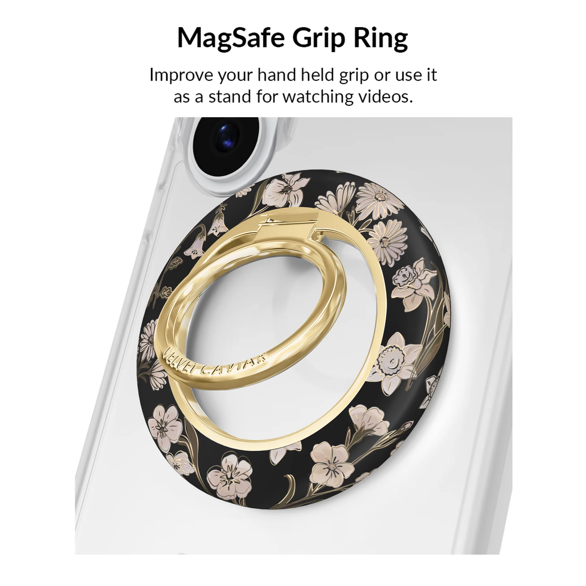 Nightbloom Gold Chrome Floral Samsung Bundle Set - Image 15