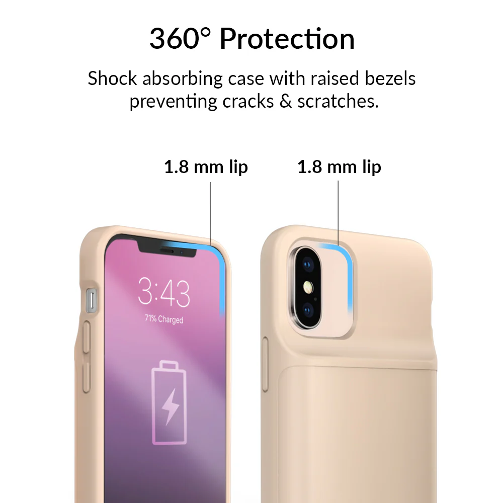 Nude iPhone Charging Case - Image 4