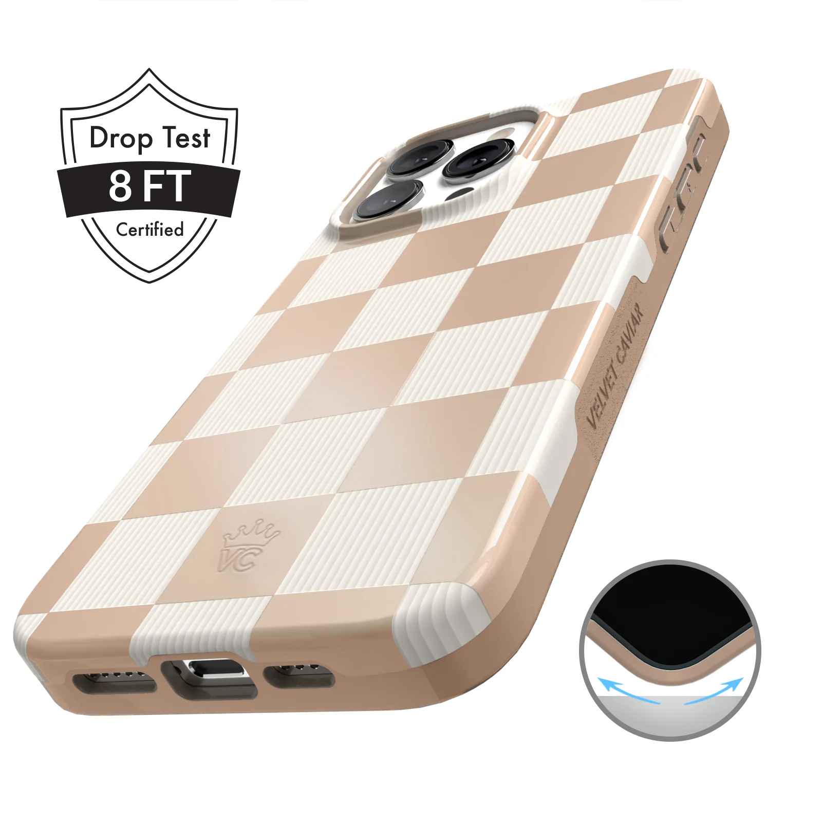 Nude Vibe Checker iPhone Case - Image 34