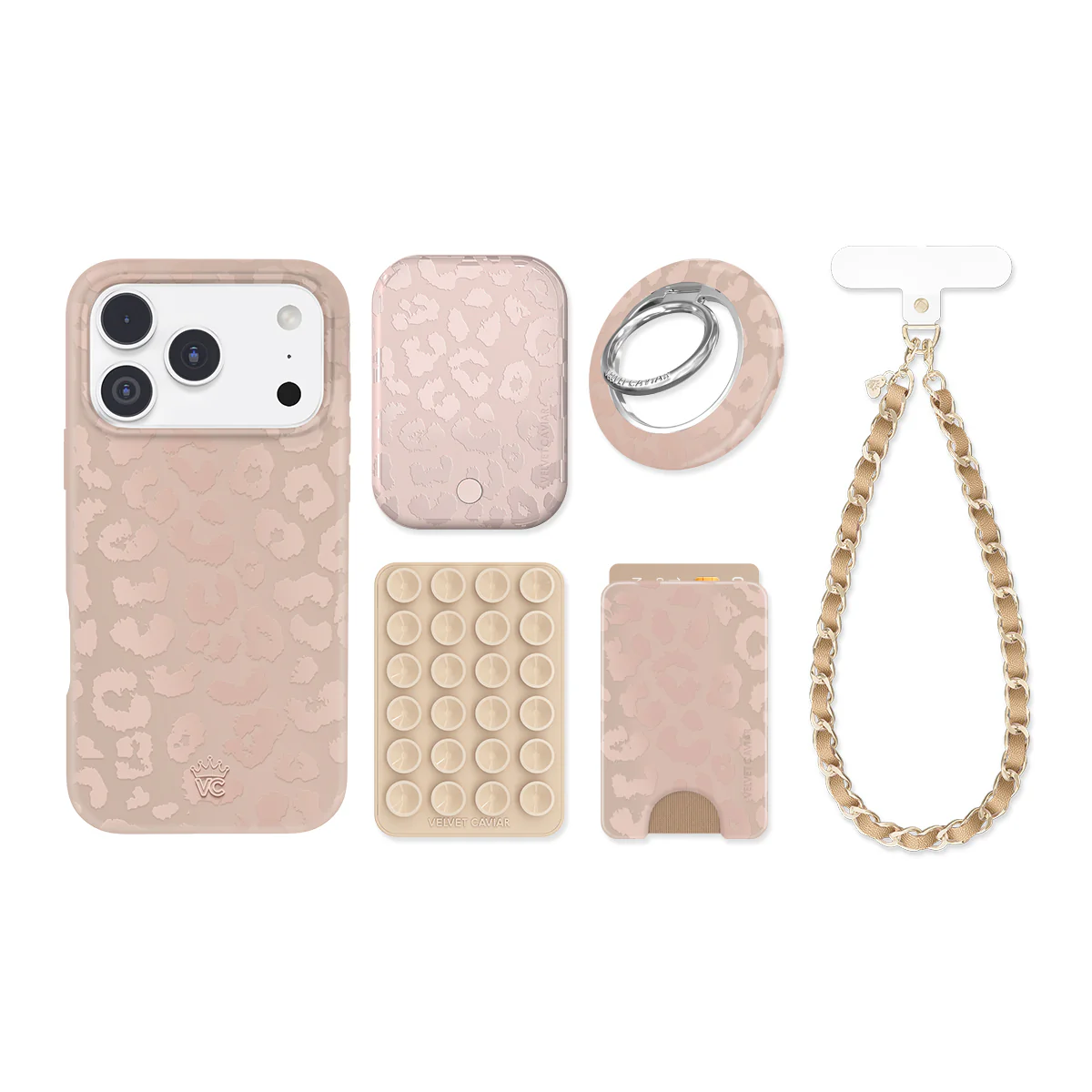 Nude Leopard iPhone Bundle Set - Image 24
