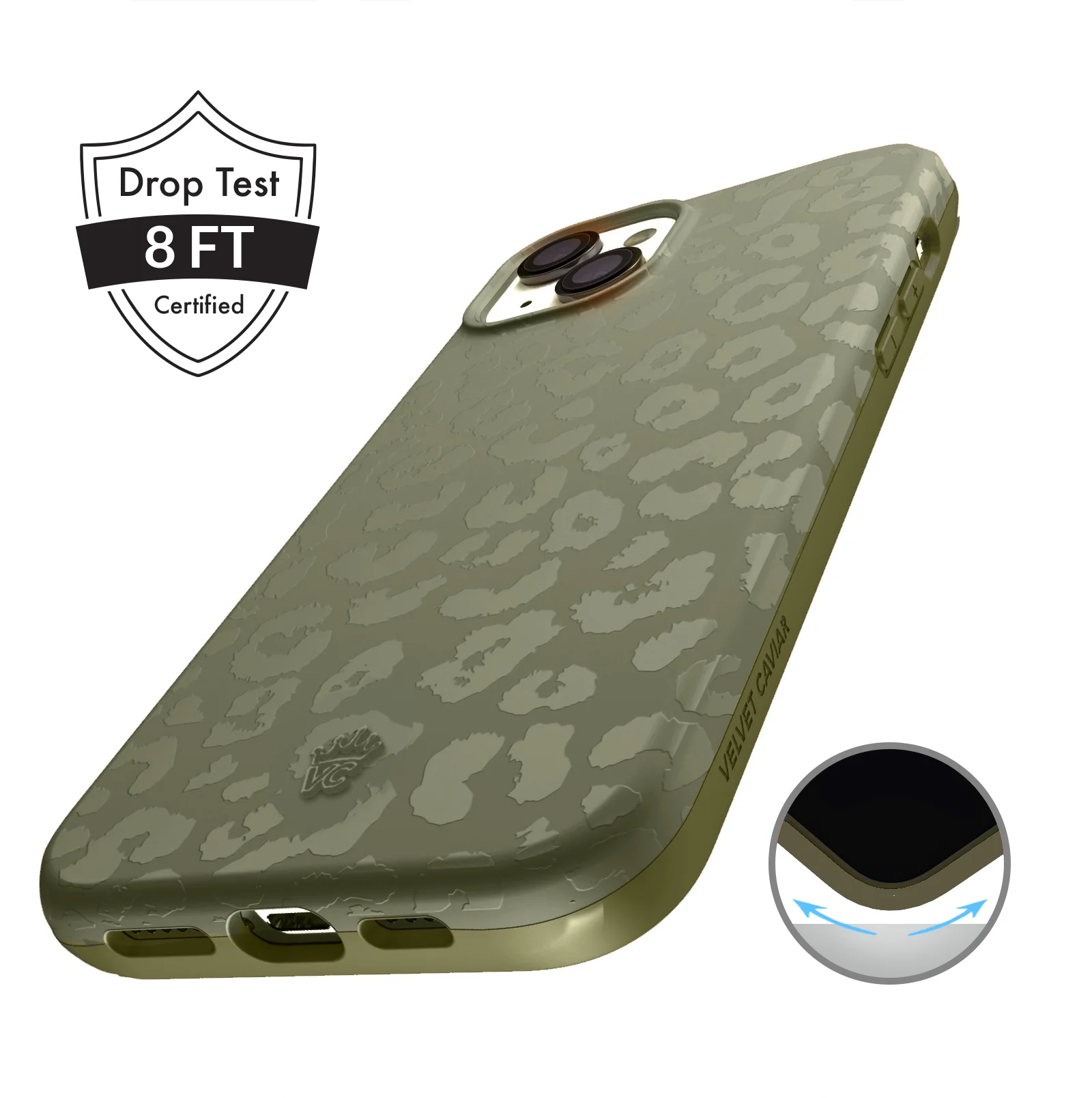 Olive Leopard iPhone Case - Image 101