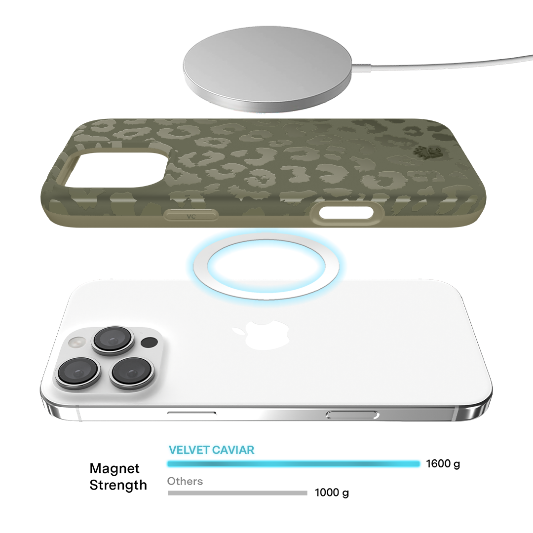 Olive Leopard iPhone Case - Image 118
