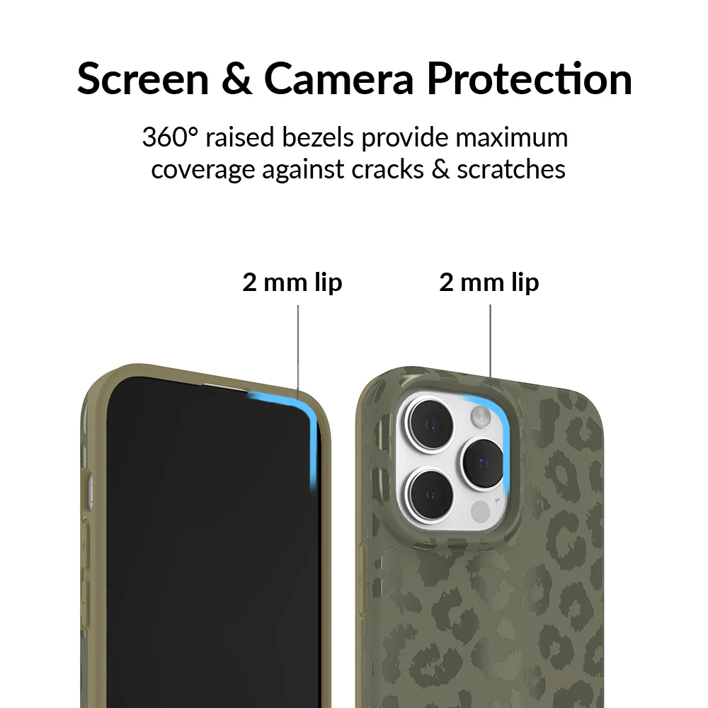 Olive Leopard iPhone Case - Image 15