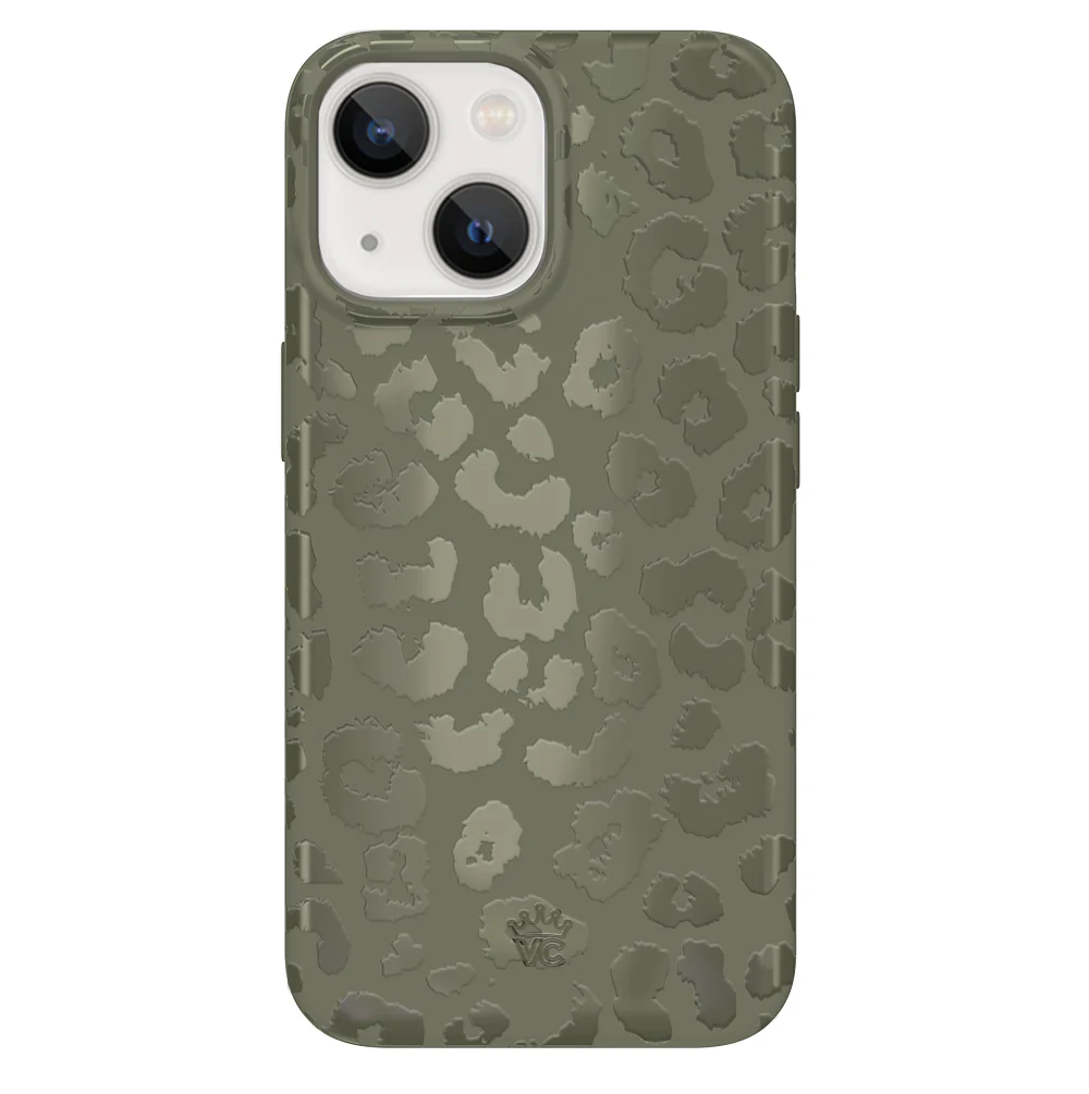 Olive Leopard iPhone Case - Image 31