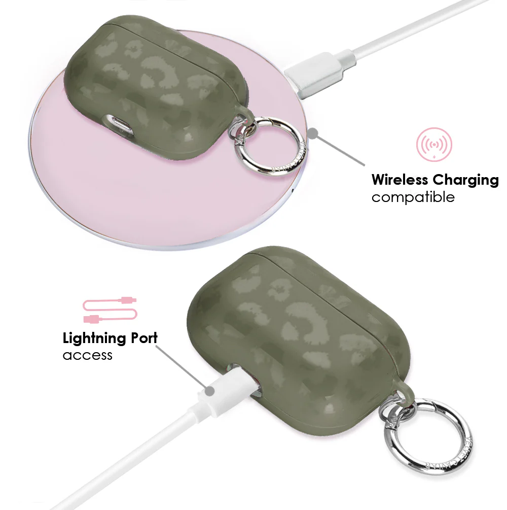Olive Leopard AirPod Case - Image 9