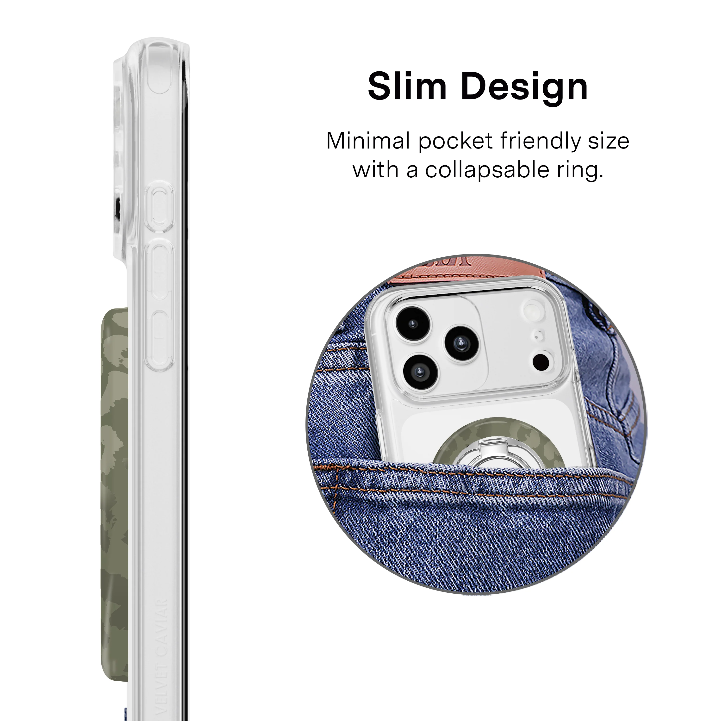 Olive Leopard MagSafe Grip Ring - Image 4