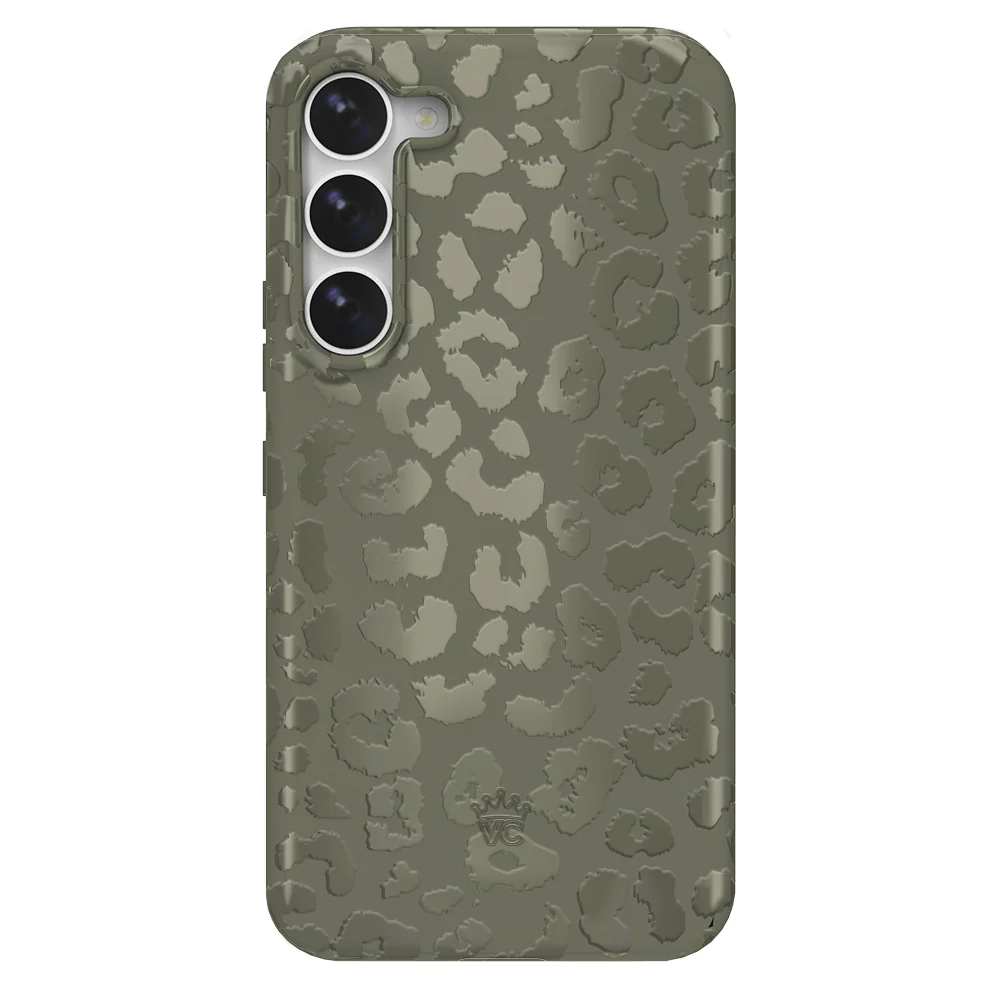 Olive Leopard Samsung Case - Image 43