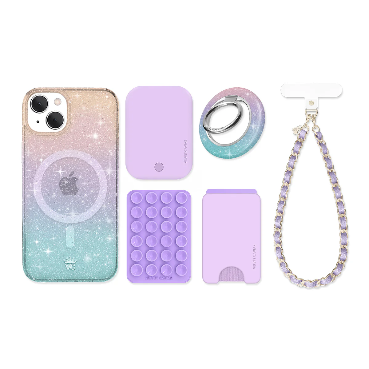 Ombre Stardust iPhone Bundle Set - Image 9