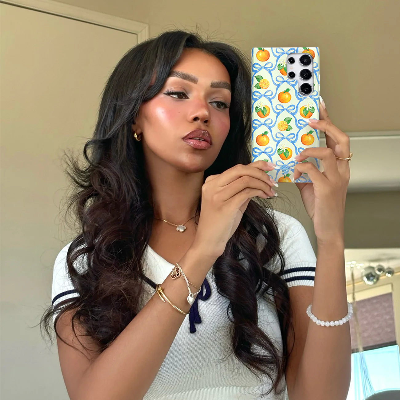 Orange Blossom Samsung Case - Image 38