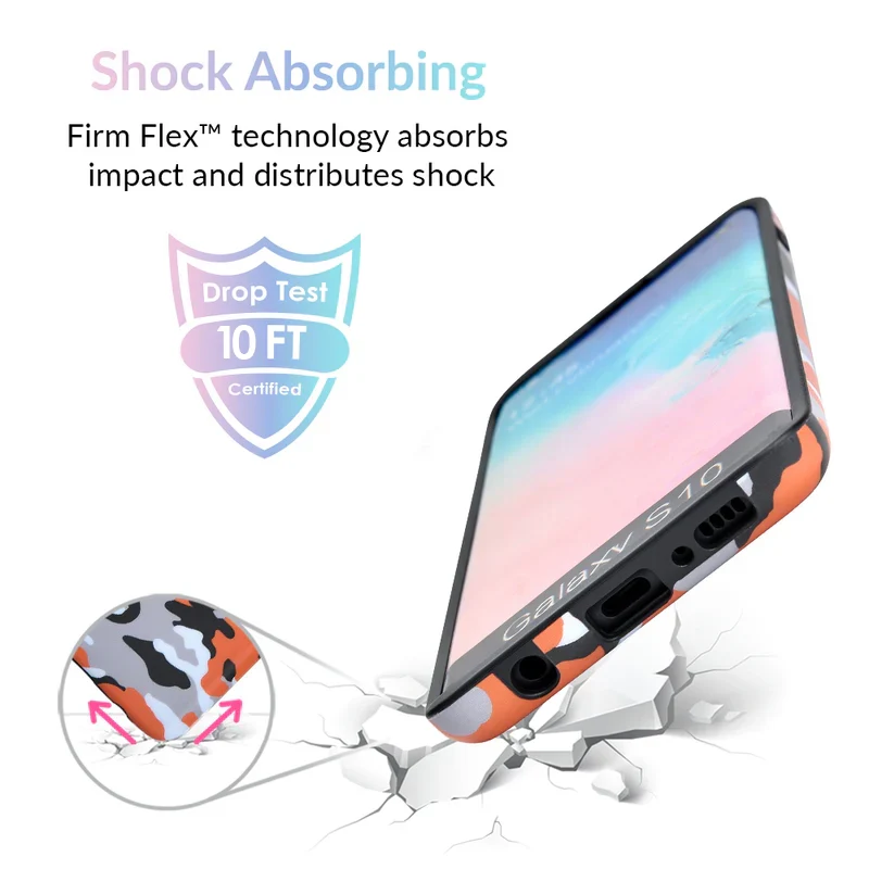 Orange Camo Samsung Galaxy Case - Image 13
