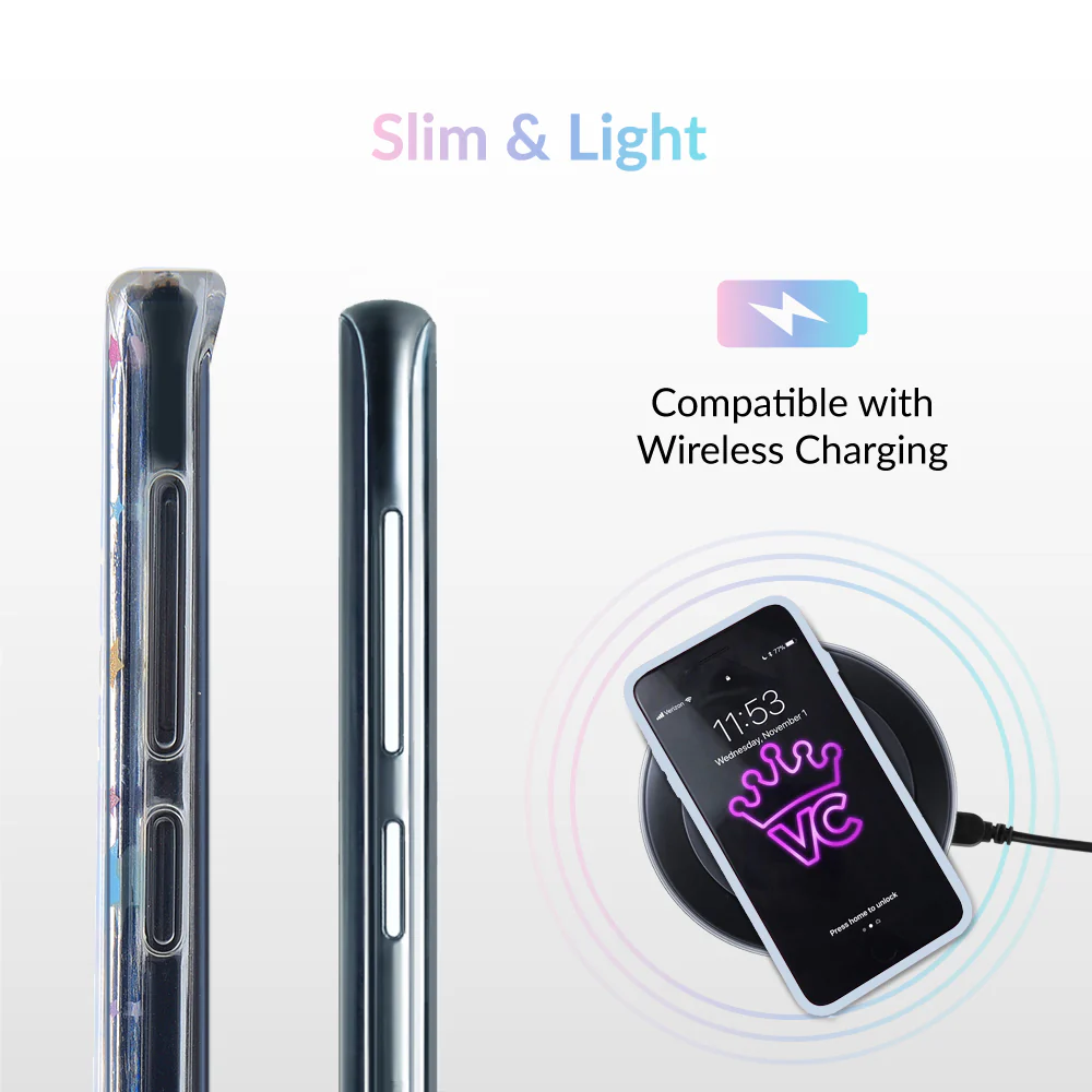Pastel Starry Night Clear Samsung Case - Image 5