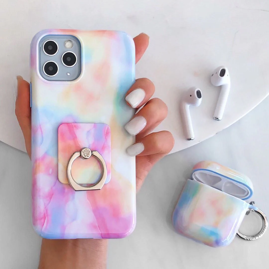 Pastel Tie Dye iPhone Case - Image 102