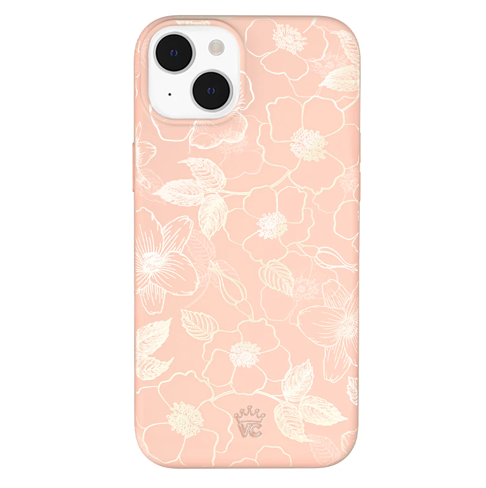 Peach Blossom Floral iPhone Case - Image 13