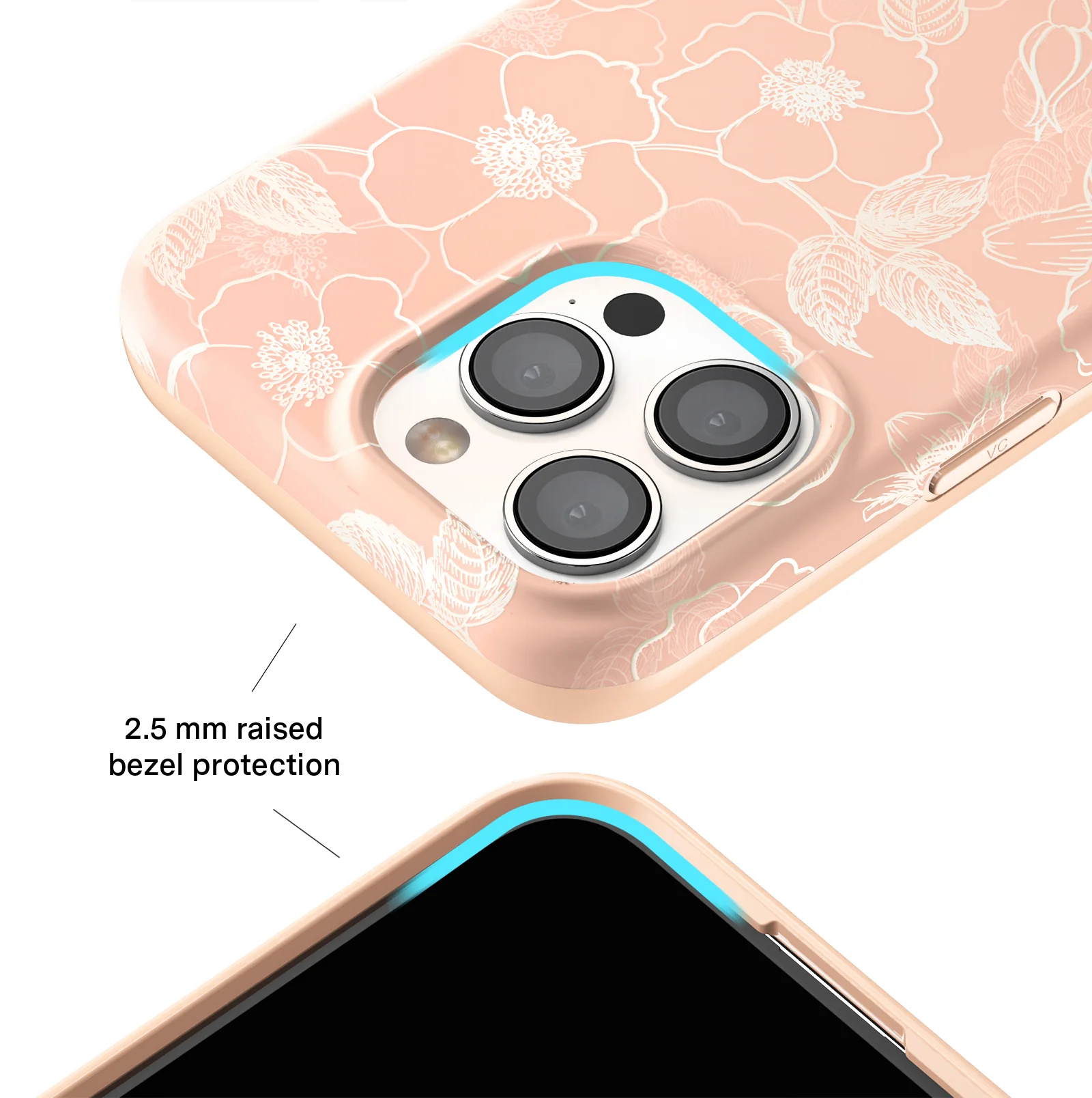 Peach Blossom Floral iPhone Case - Image 81