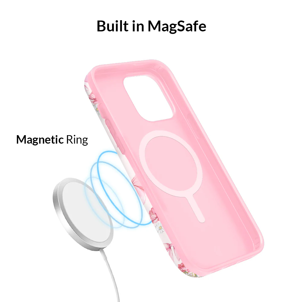 Posie Pink Bow iPhone Case - Image 45