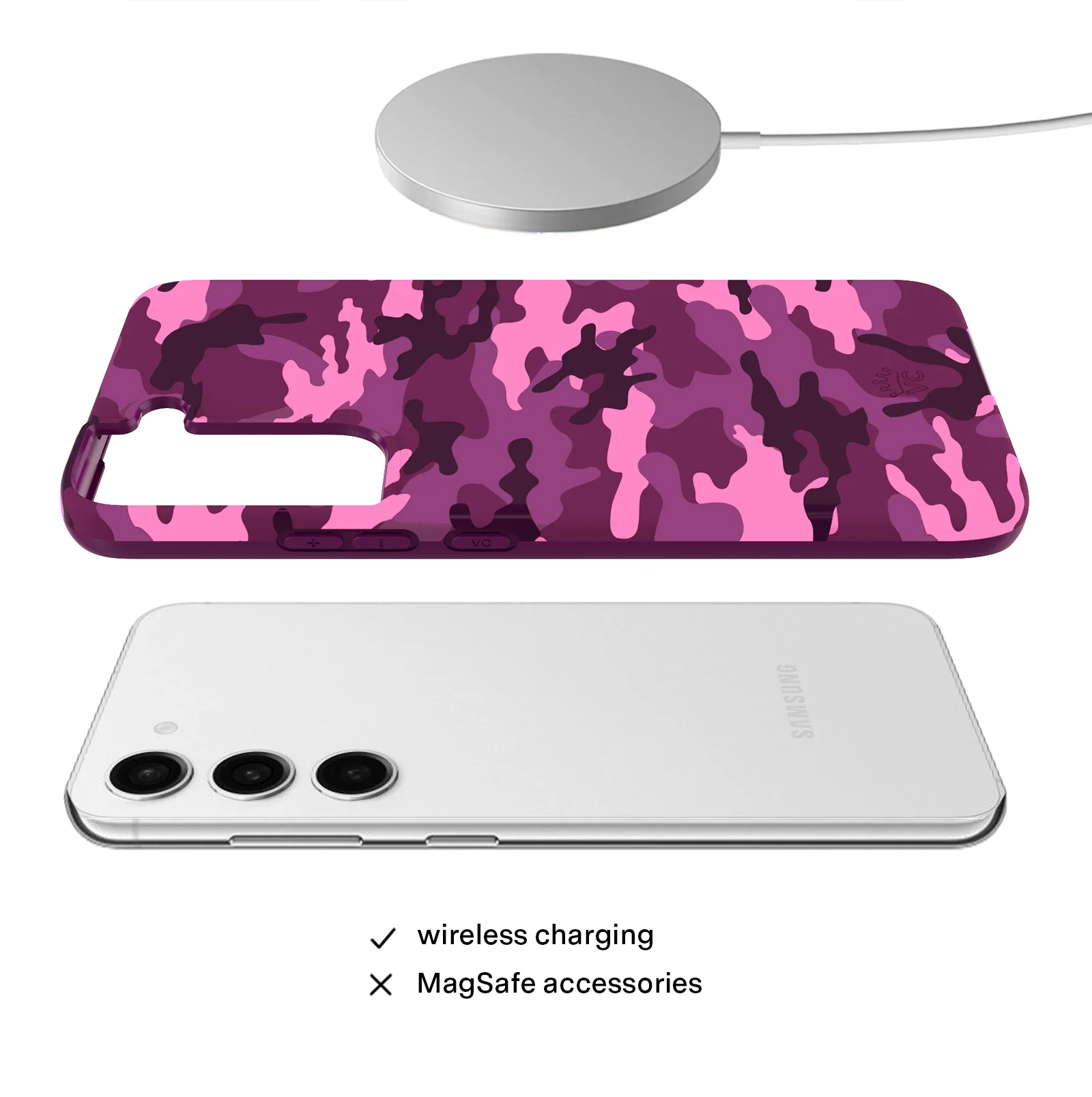 Magenta Camo Samsung Case - Image 19