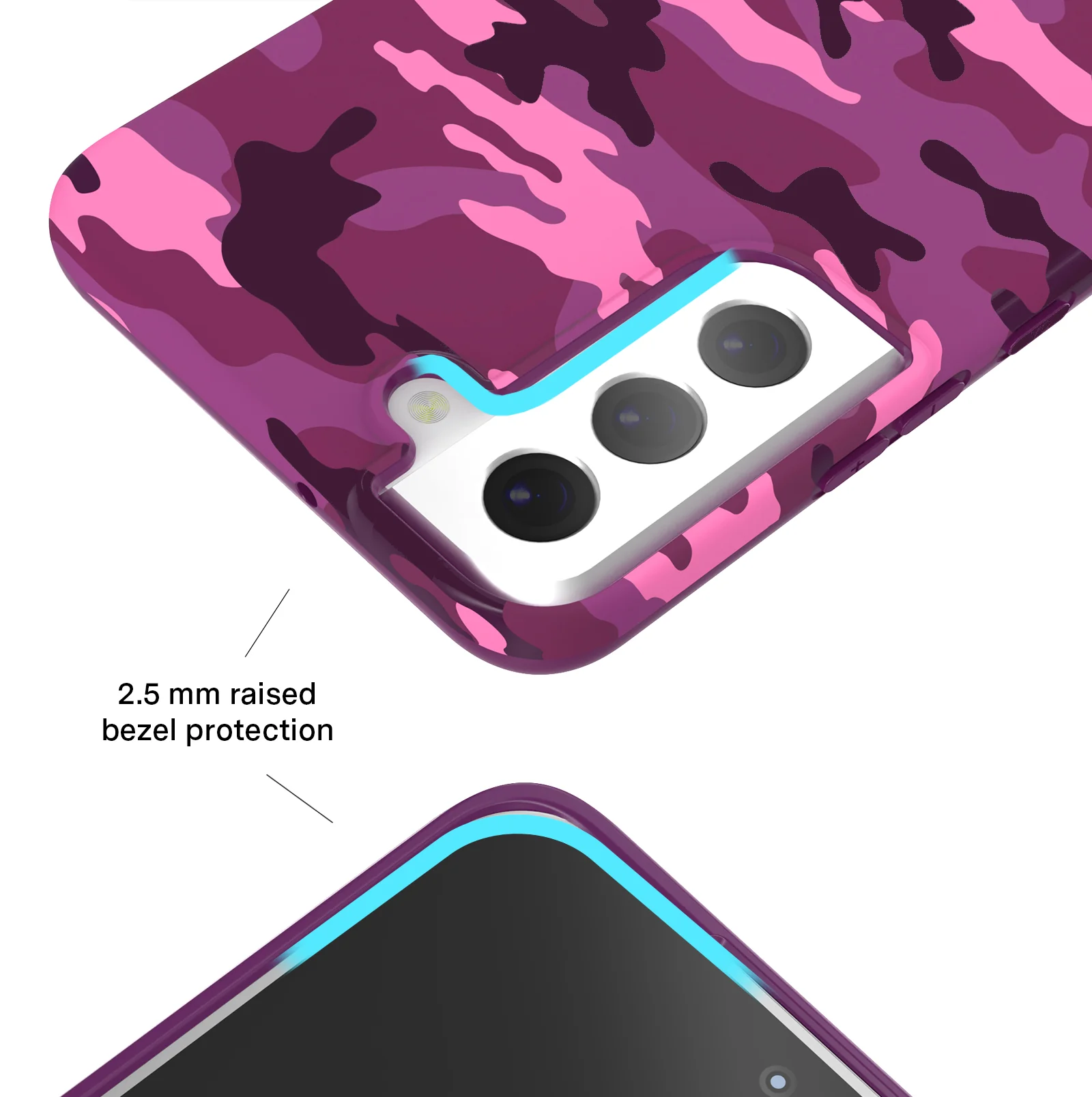 Magenta Camo Samsung Case - Image 23