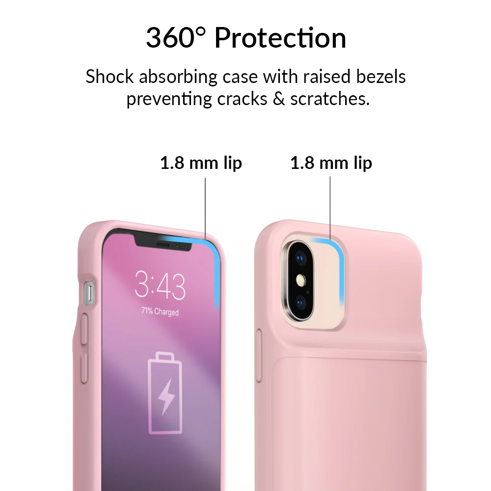 Pink iPhone Charging Case - Image 12