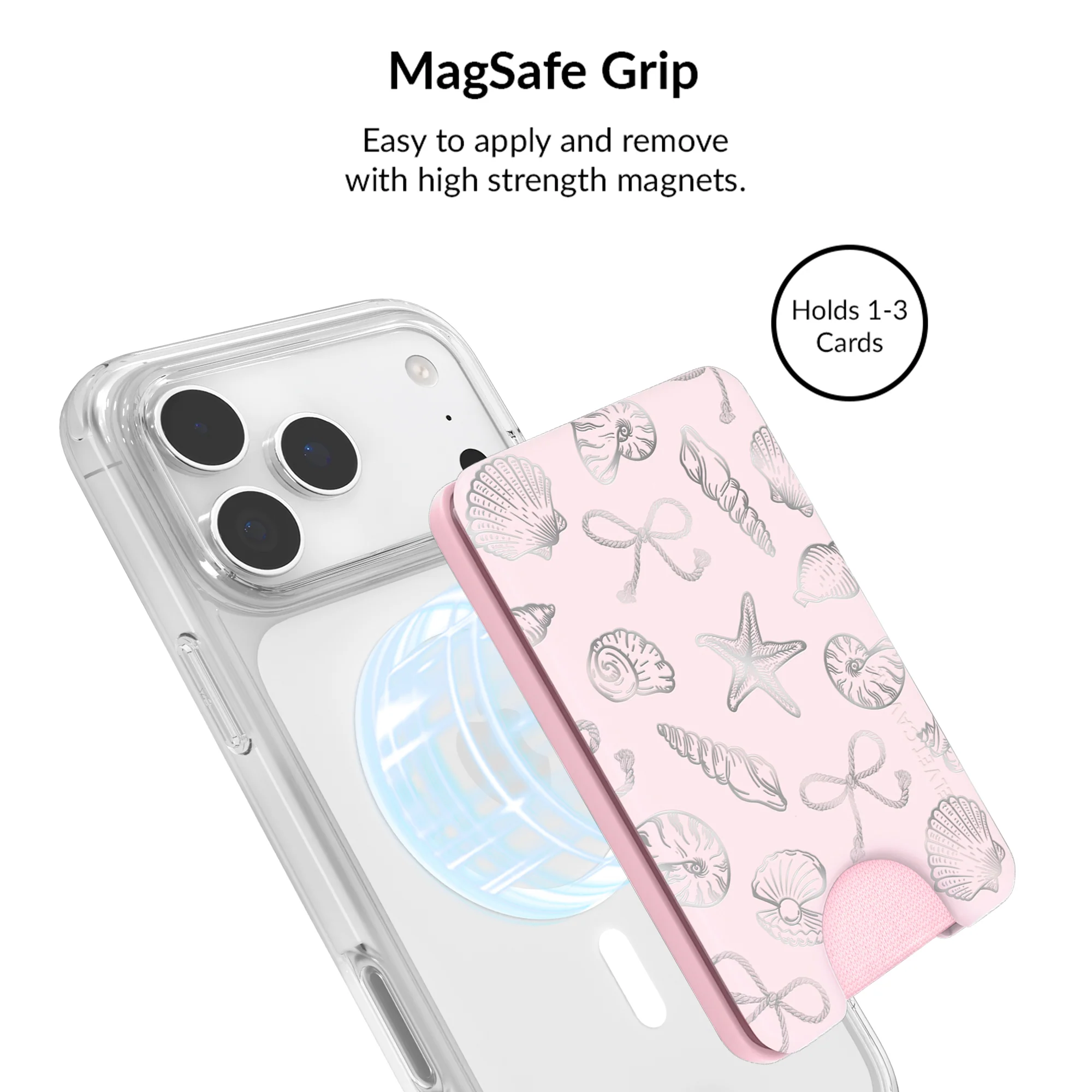 Pink Coastal Seashells iPhone Bundle Set - Image 54