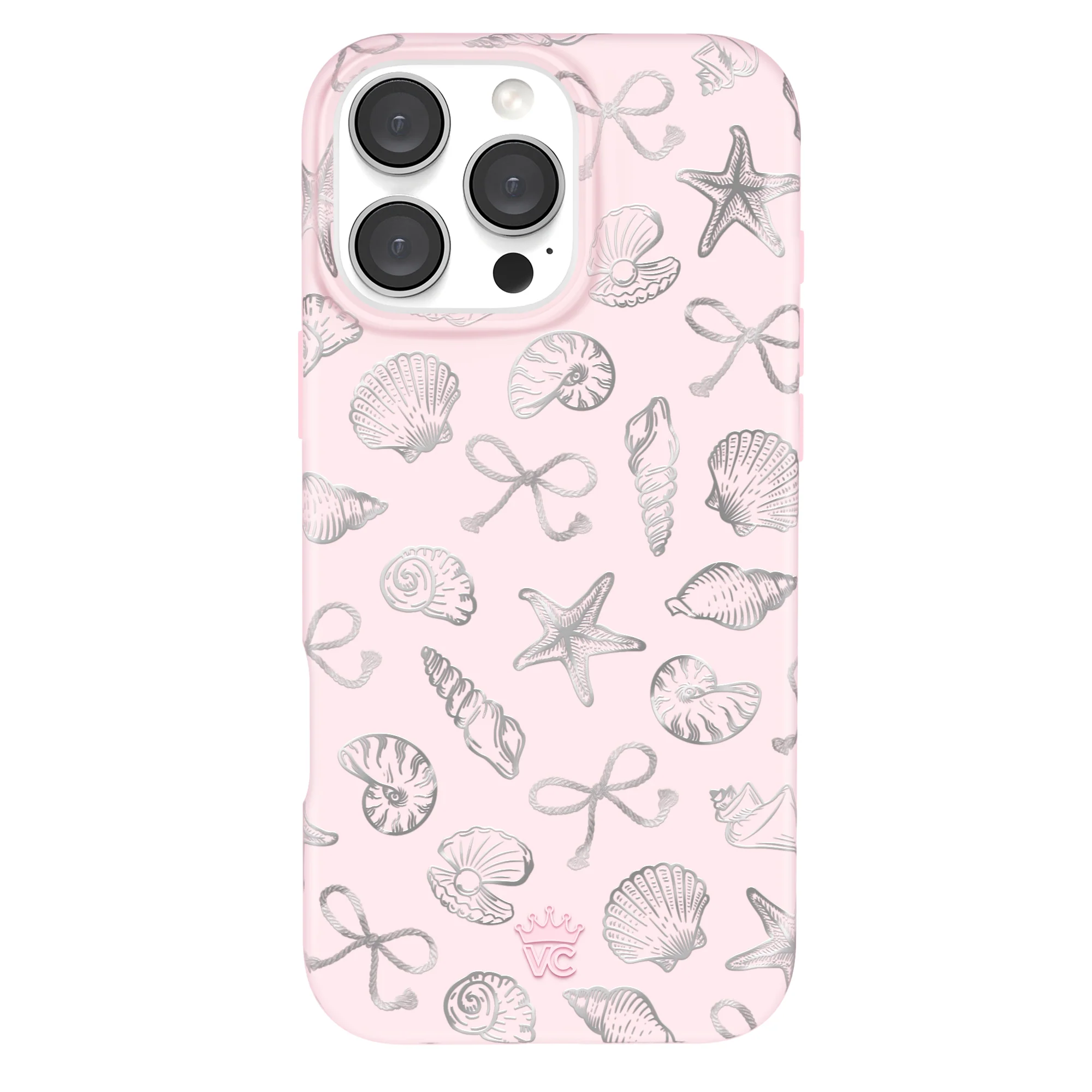 Pink Coastal Seashells iPhone Case - Image 46