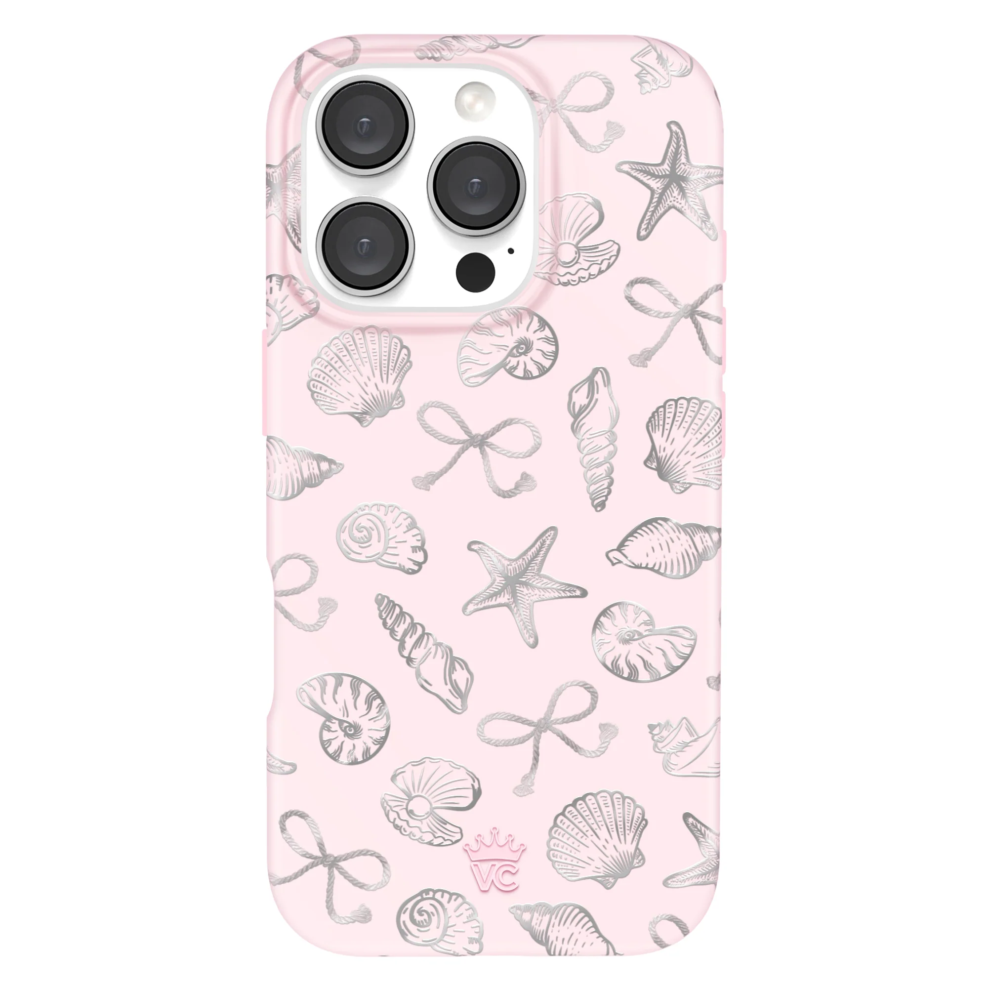 Pink Coastal Seashells iPhone Case - Image 51