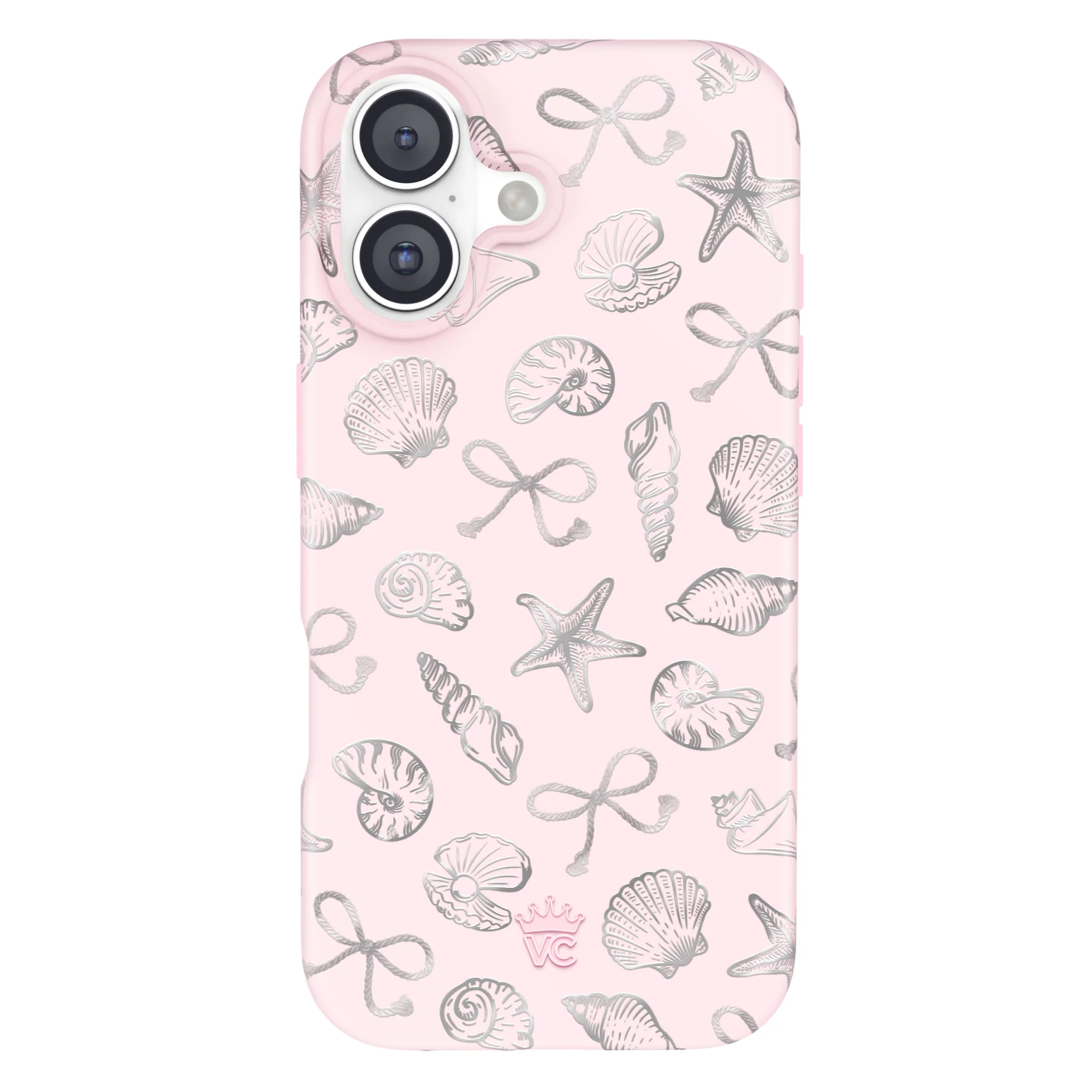 Pink Coastal Seashells iPhone Case - Image 76