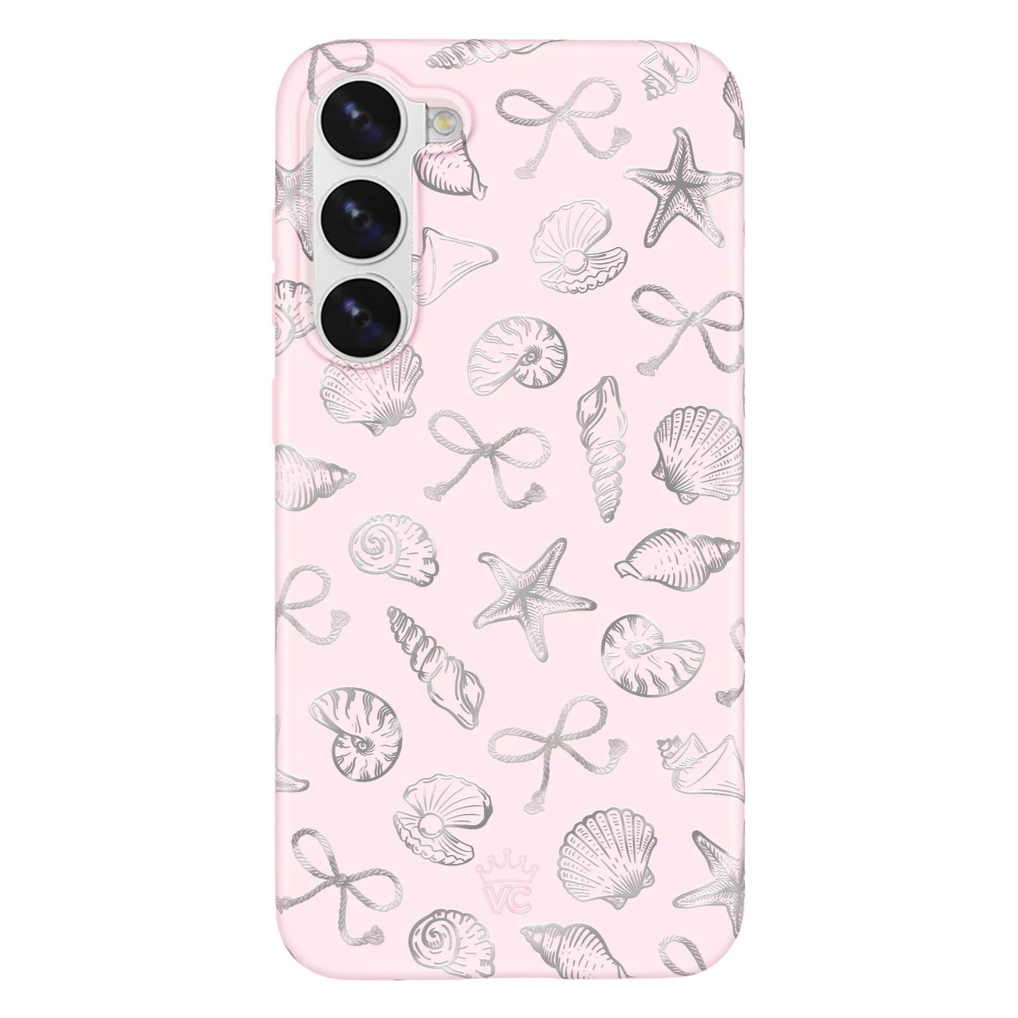 Pink Coastal Seashells Samsung Case - Image 6