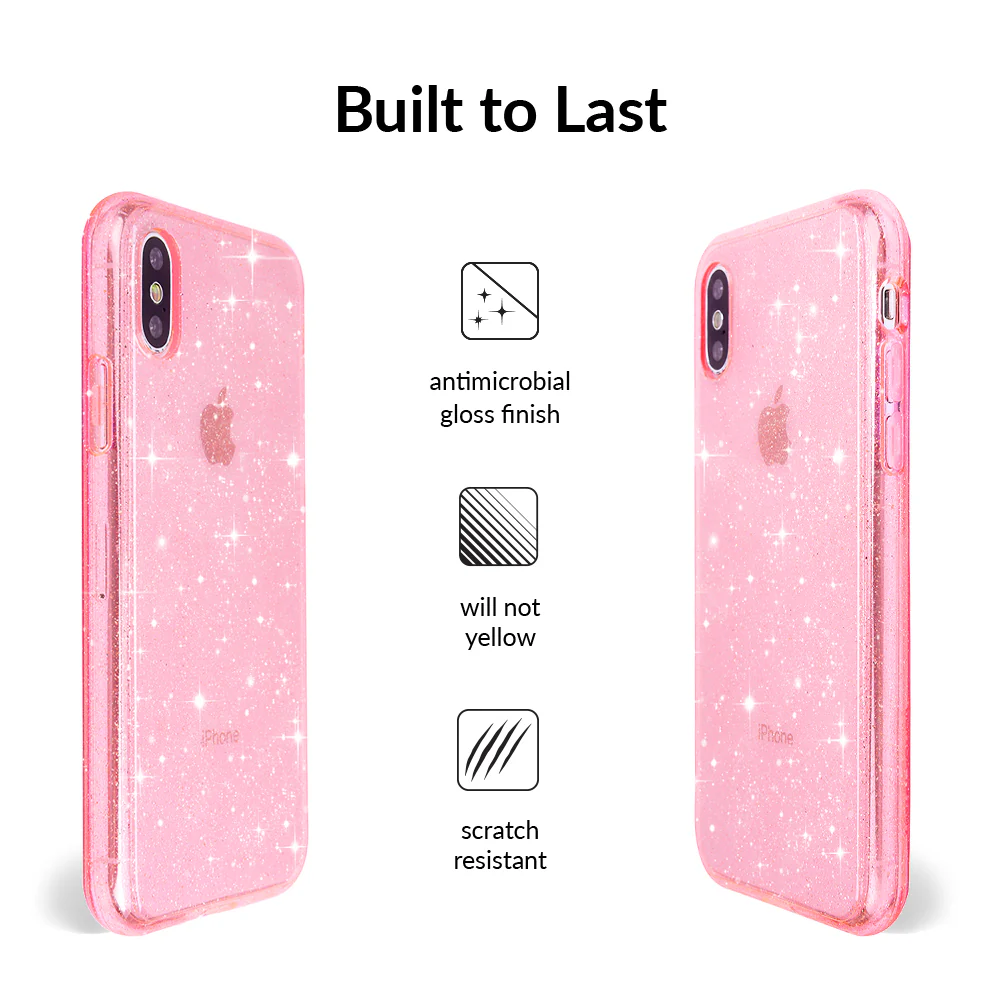 Pink Stardust Glitter iPhone Case - Image 19