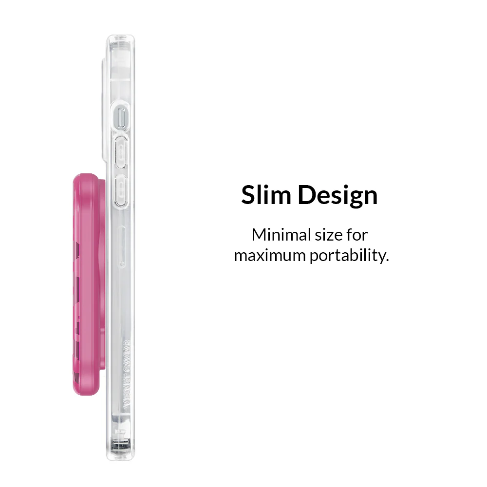 Pink Ruby Leopard Portable MagSafe Charger Power Pack - Image 5