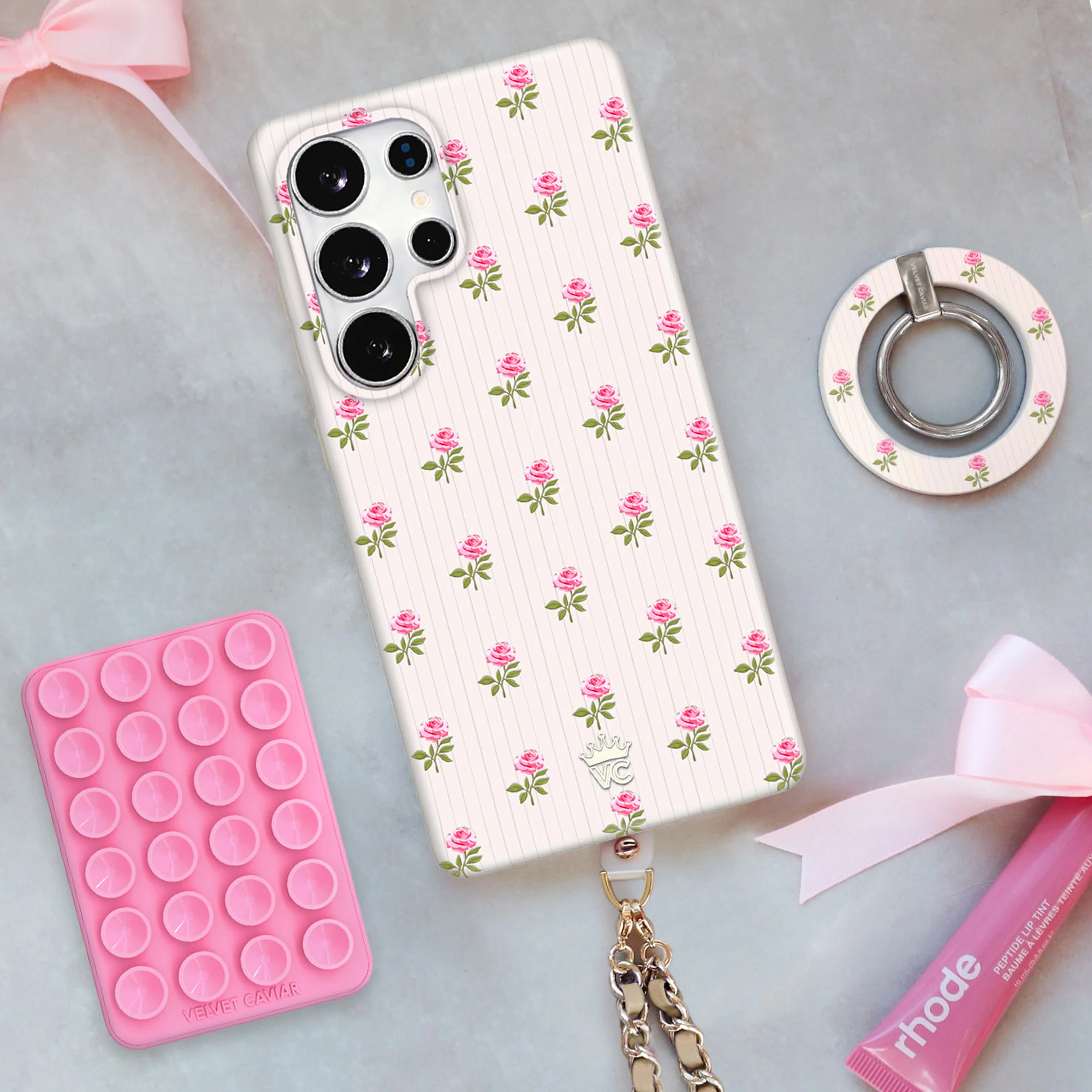 Pink Peony Floral Samsung Case - Image 70