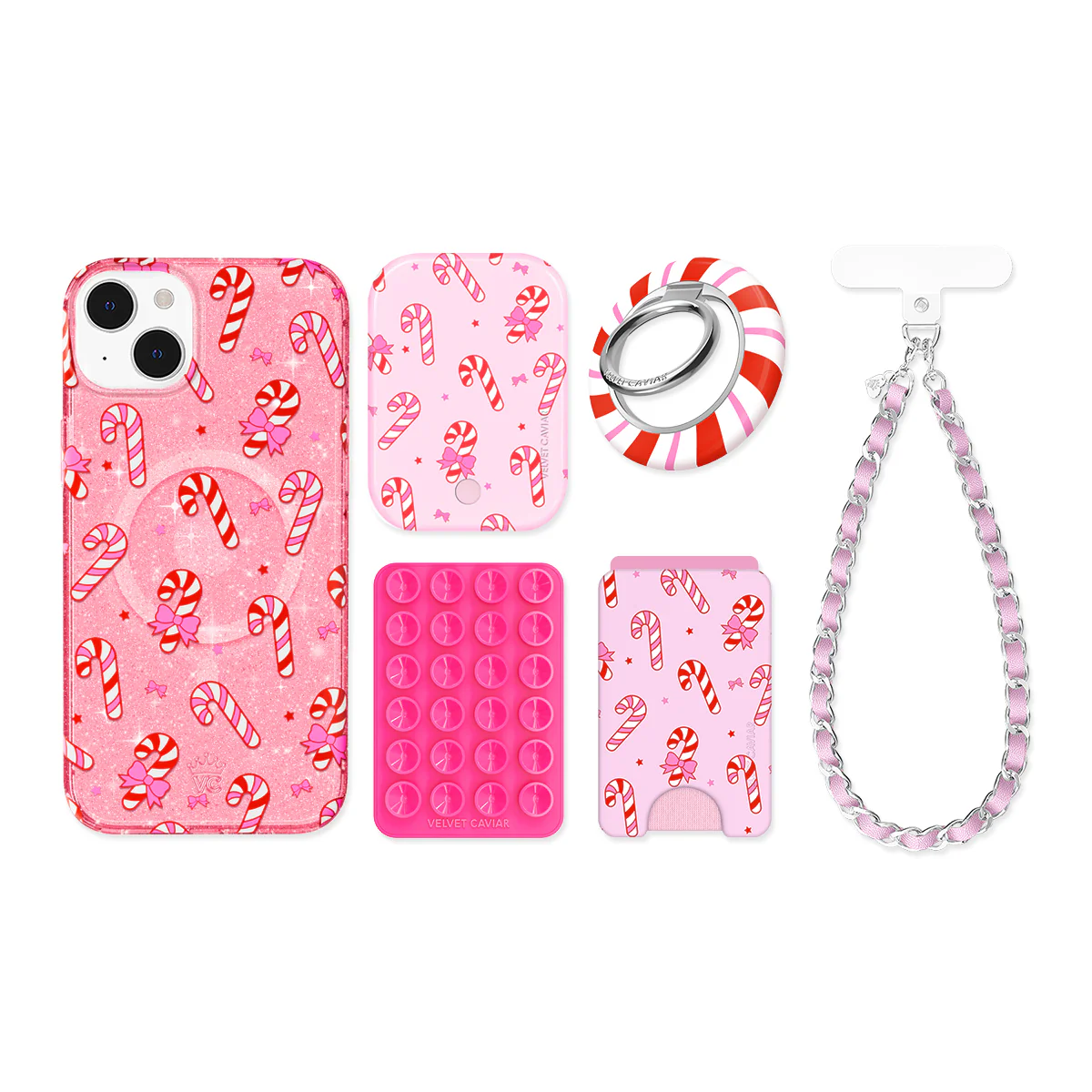 Pink Peppermint Princess iPhone Bundle Set - Image 8