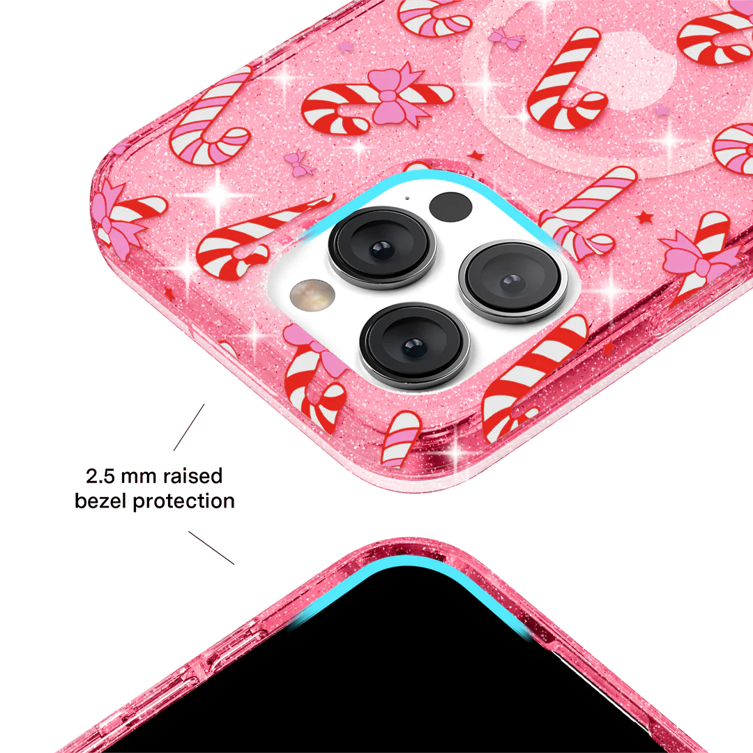 Pink Peppermint Princess iPhone Case - Image 42