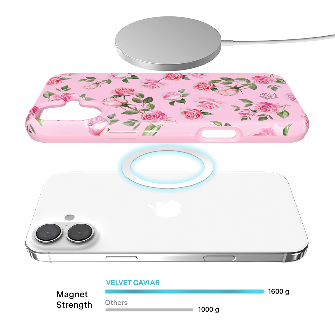 Baby Pink Roses iPhone Case - Image 18