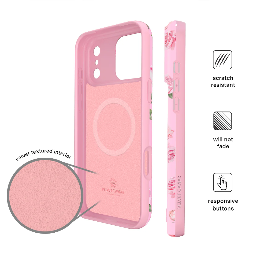 Baby Pink Roses iPhone Case - Image 90