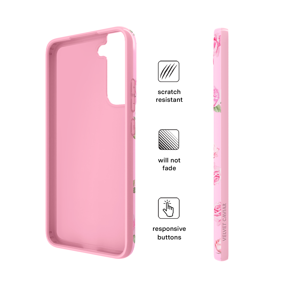 Baby Pink Roses Samsung Case - Image 66