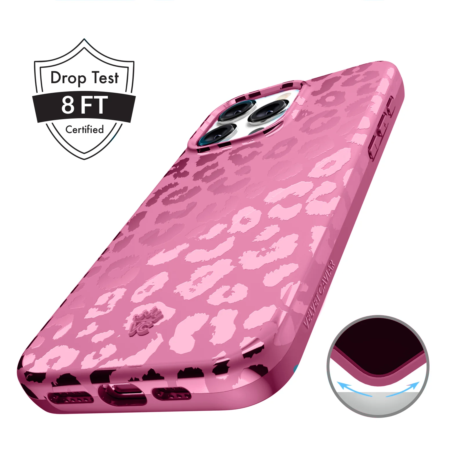 Pink Ruby Leopard iPhone Case - Image 113