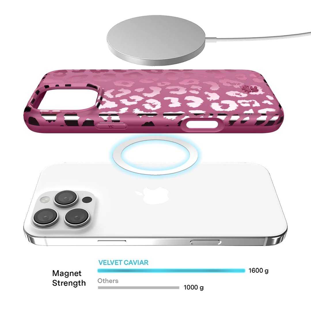 Pink Ruby Leopard iPhone Case - Image 124