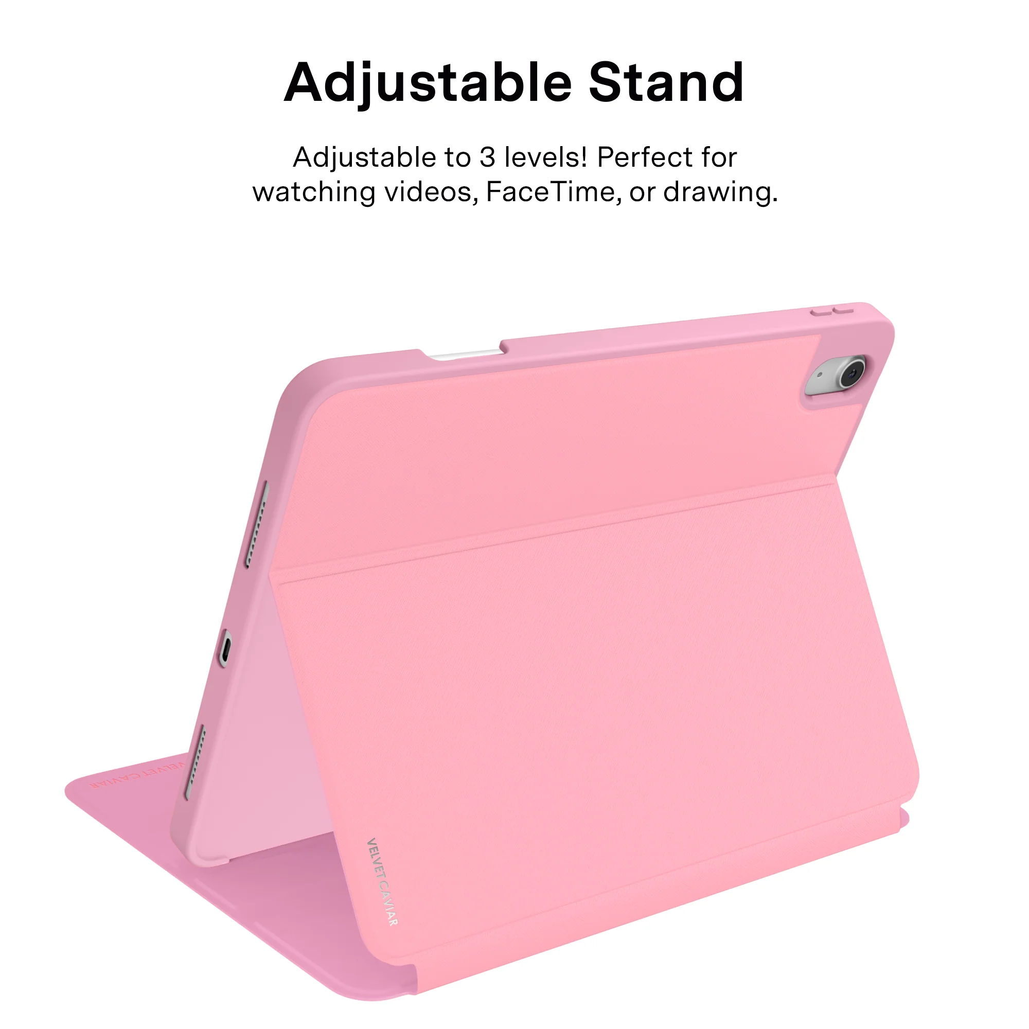 Posie Pink Bow iPad Case - Image 14