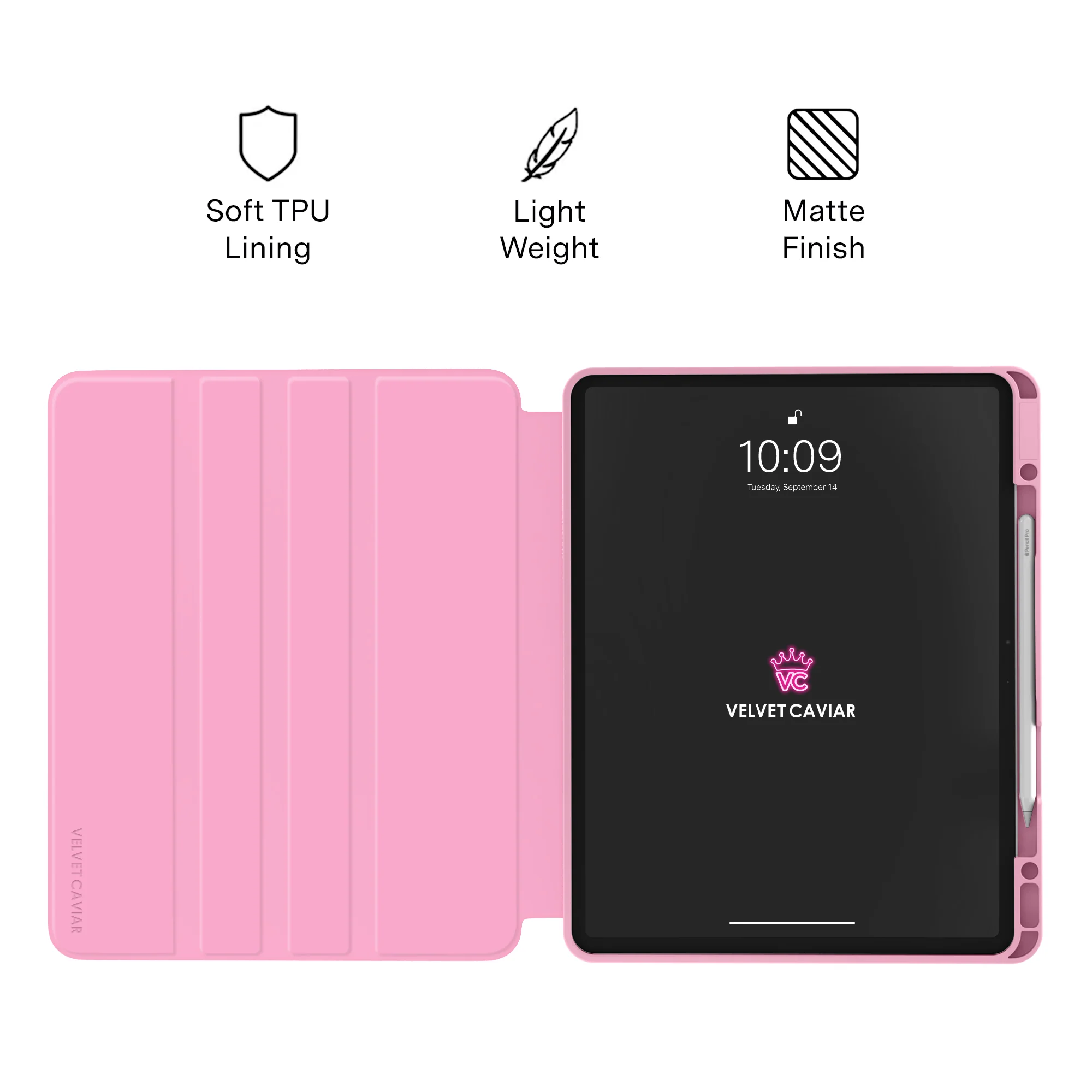Posie Pink Bow iPad Case - Image 24
