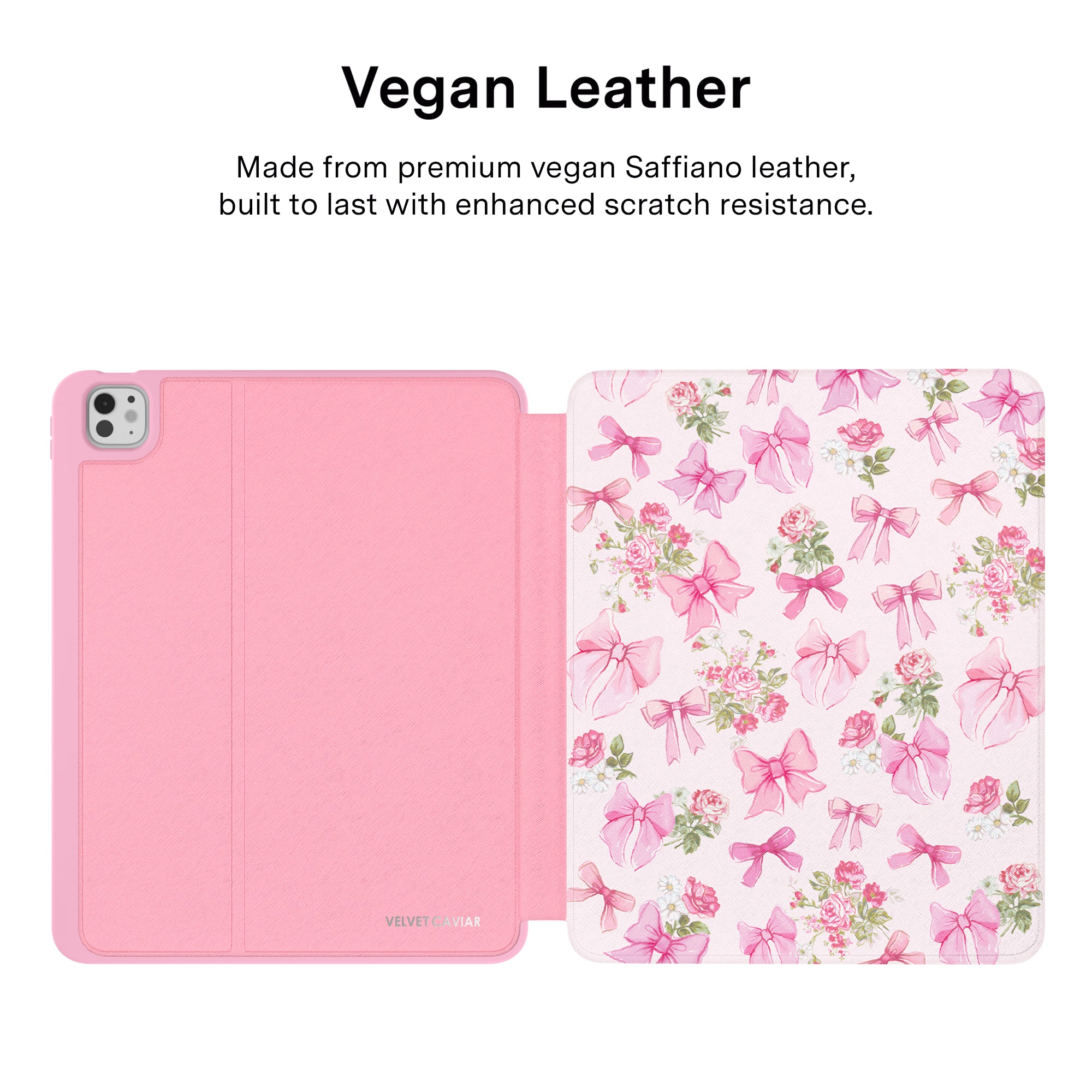 Posie Pink Bow iPad Case - Image 34